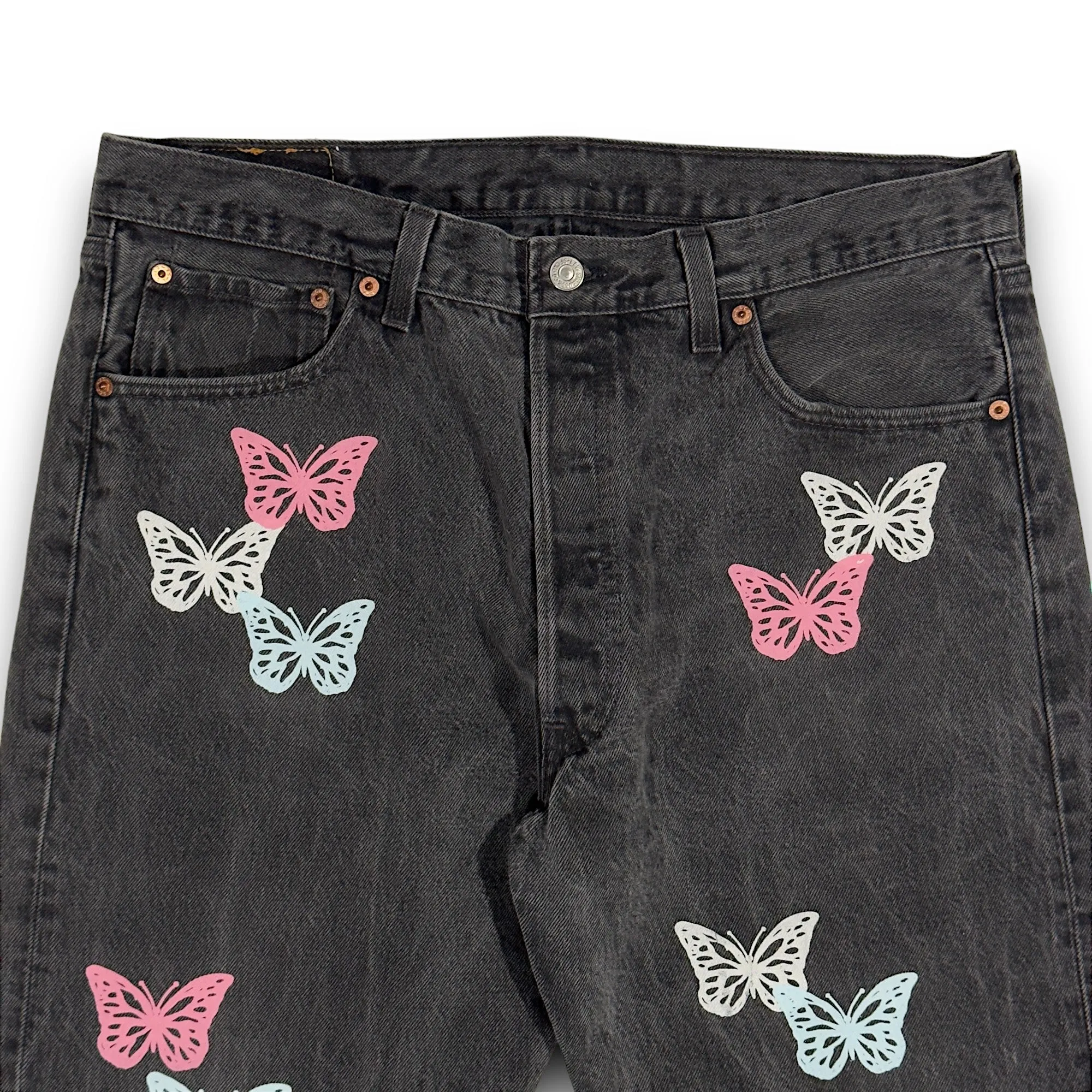 1/1 Butterfly Vintage Levi’s Jeans