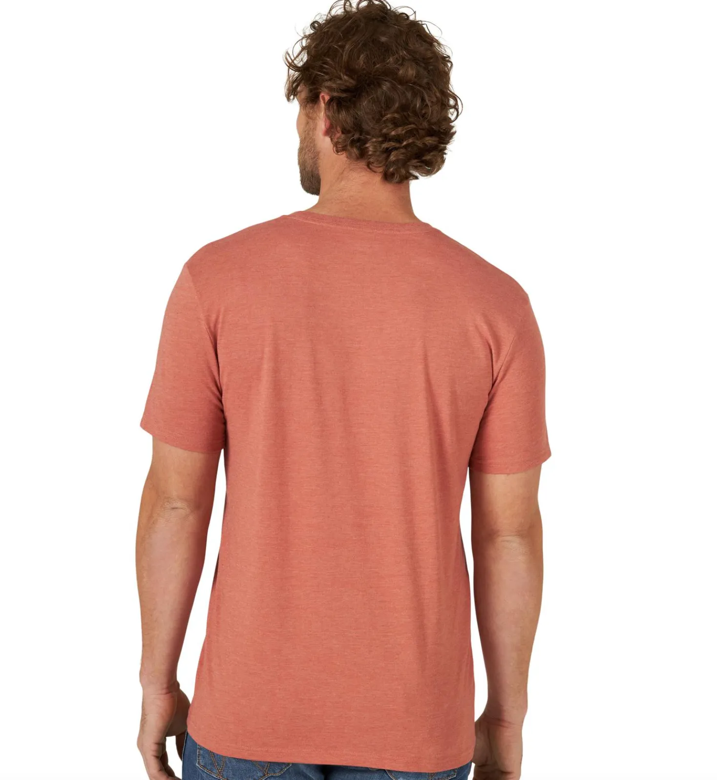112319279 - Wrangler T-Shirt - Redwood Heather