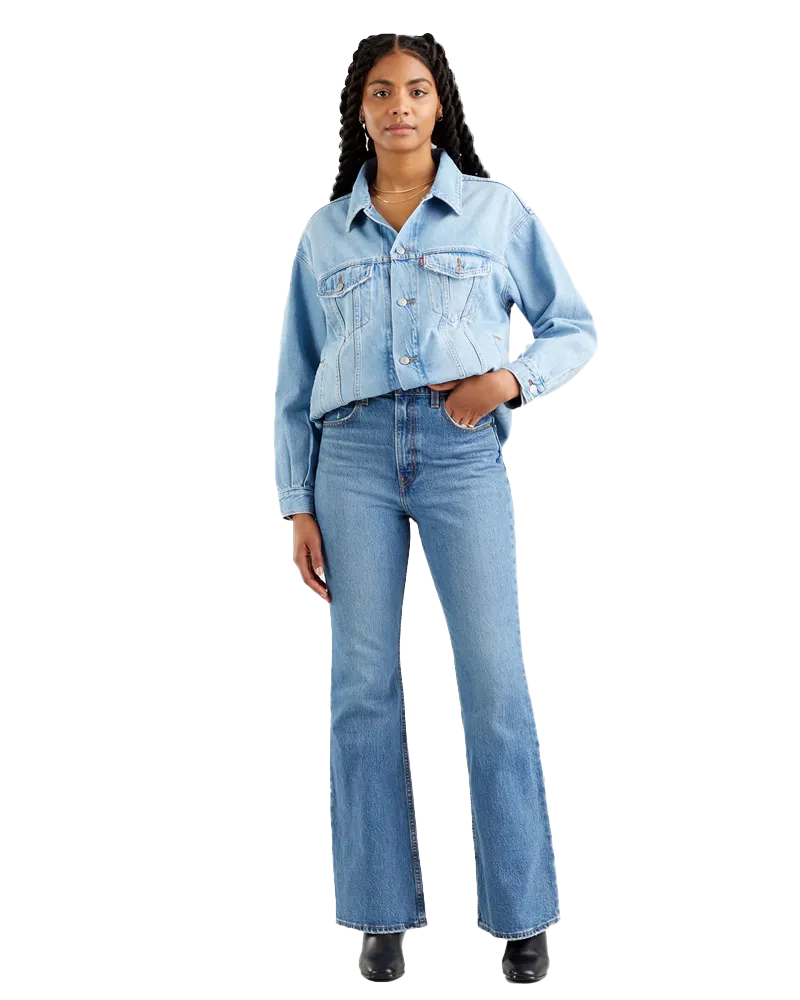 70S High Flare Jeans in Sonoma Walks