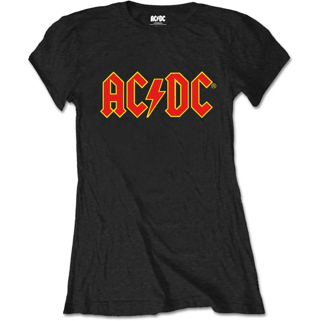 AC/DC Womens/Ladies Logo T-Shirt
