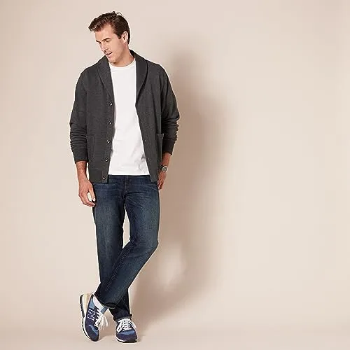 Amazon Essentials Men's Straight-Fit Stretch Jean, Medium Wash, 31W x 30L