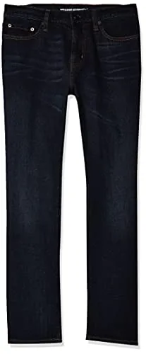 Amazon Essentials Men's Straight-Fit Stretch Jean, Medium Wash, 31W x 30L