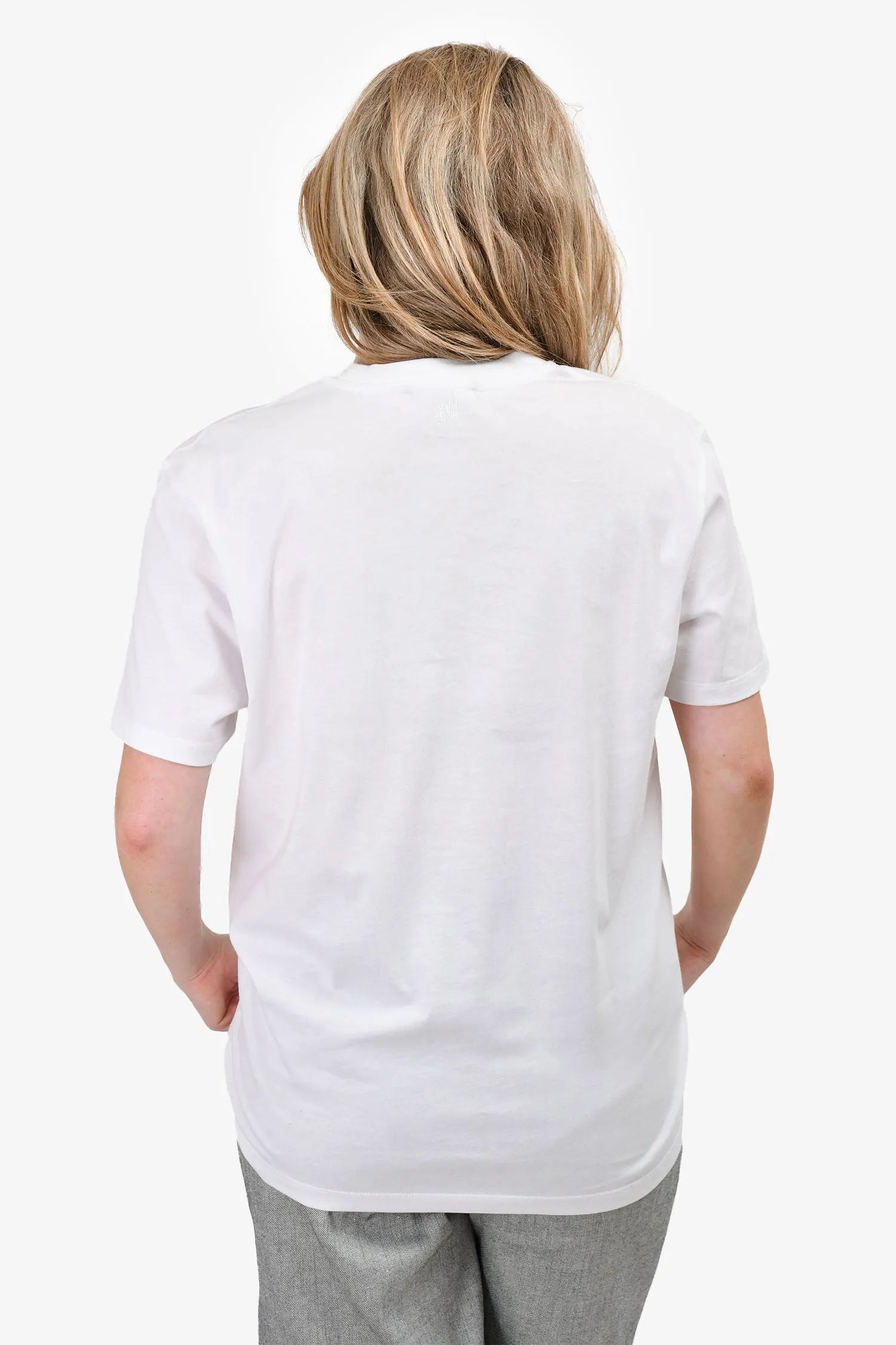 Ami White 'De Cœur' T-Shirt Size M
