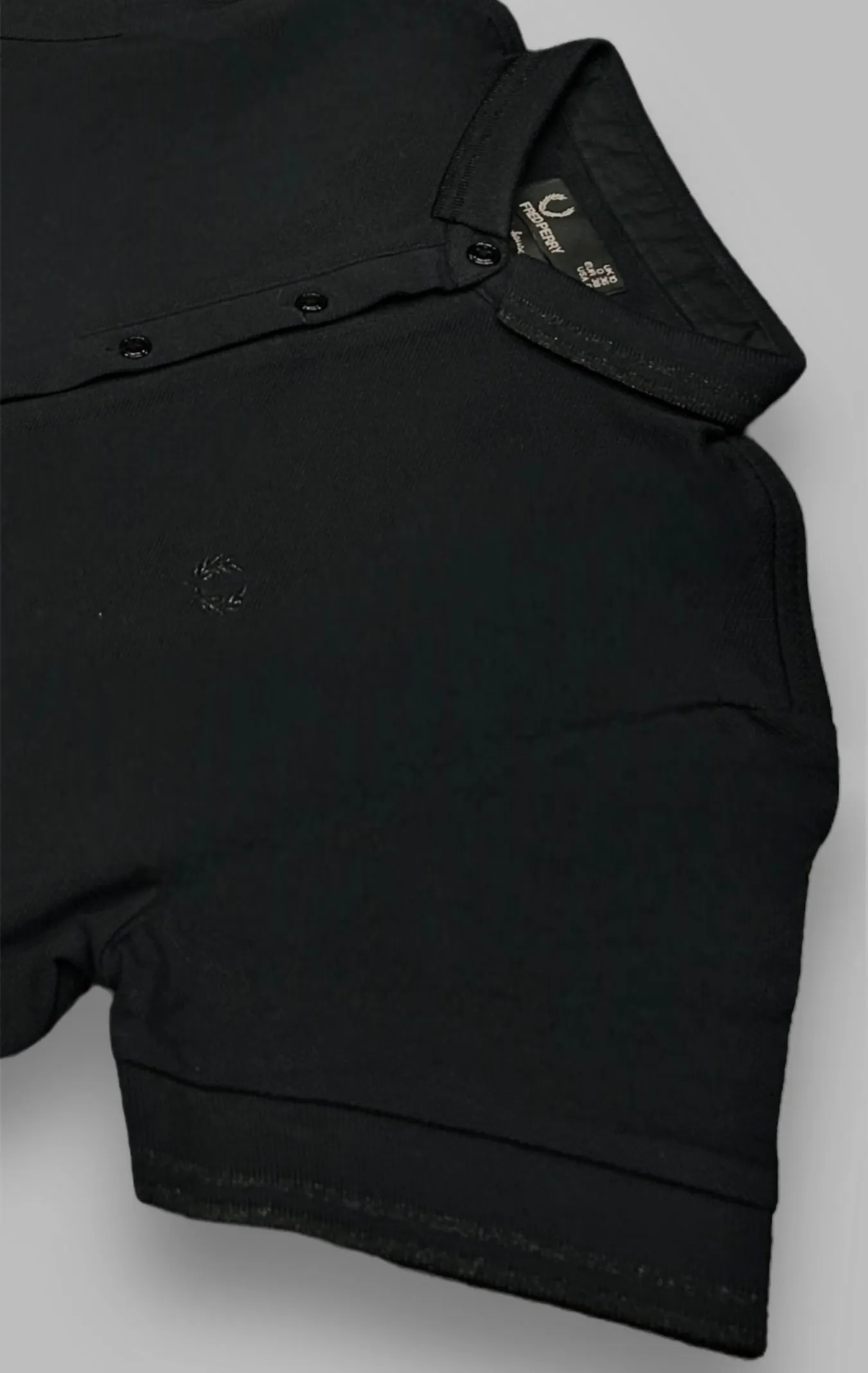 Amy Winehouse Stand Collar Fred Perry Shirt