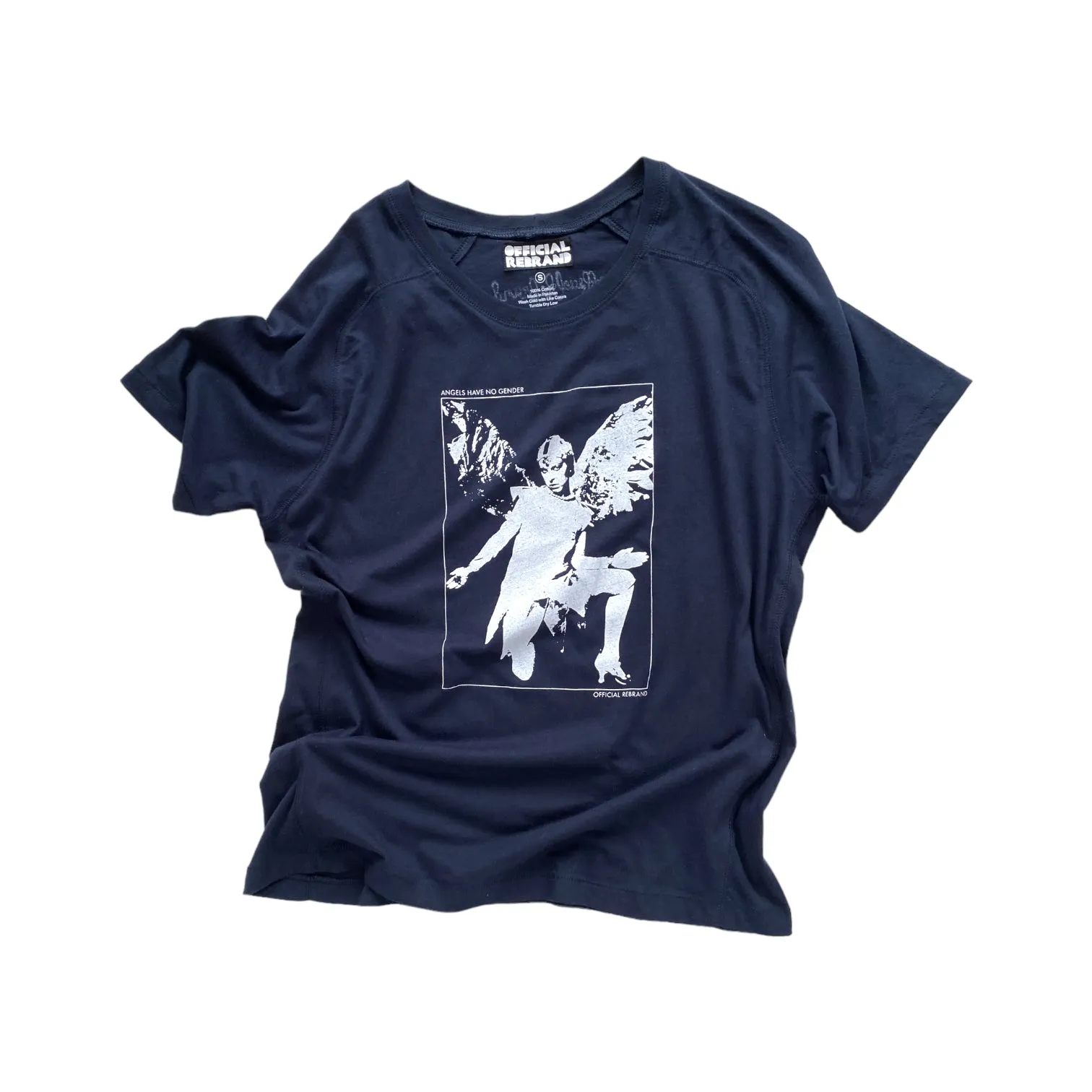 ANGELS HAVE NO GENDER claude cahun navy top