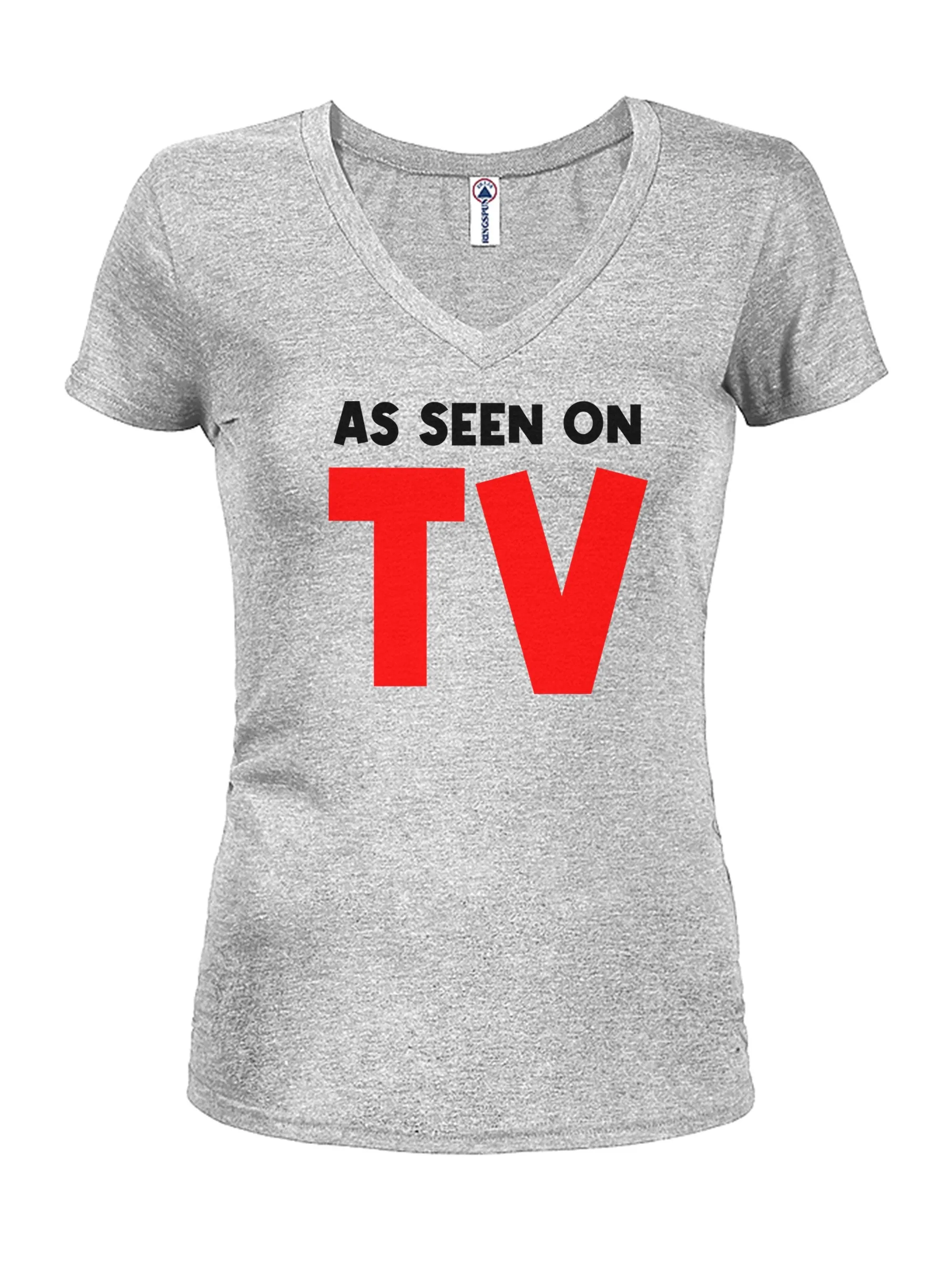 AS SEEN ON TV Juniors V Neck T-Shirt