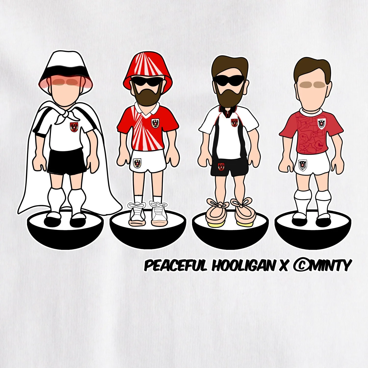 Austria Subbuteo T-Shirt White