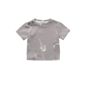 Baby Boxy T-Shirt | Grey