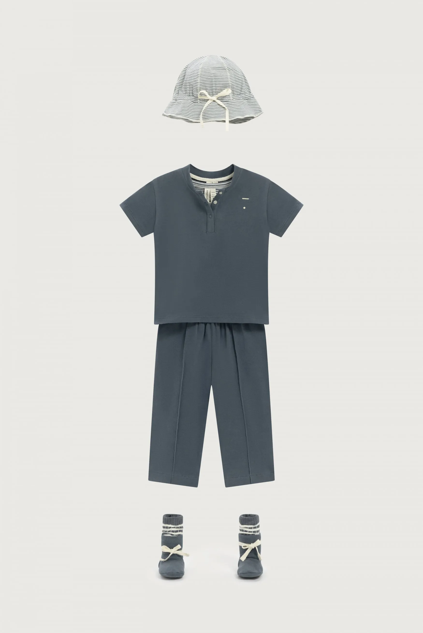 Baby S/S Henley Tee | Sprinkles