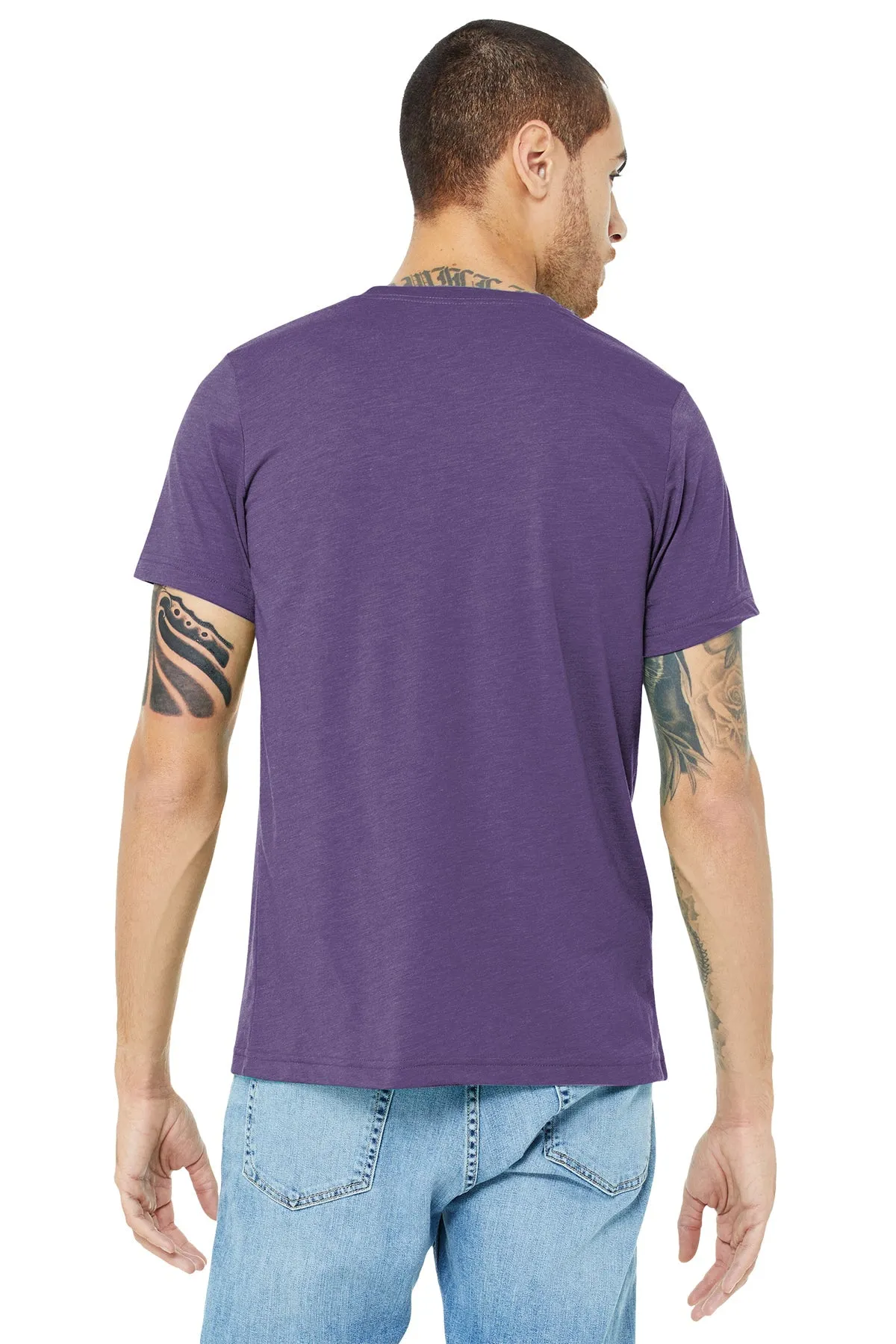 Bella Canvas Unisex Triblend T-Shirt, Purple