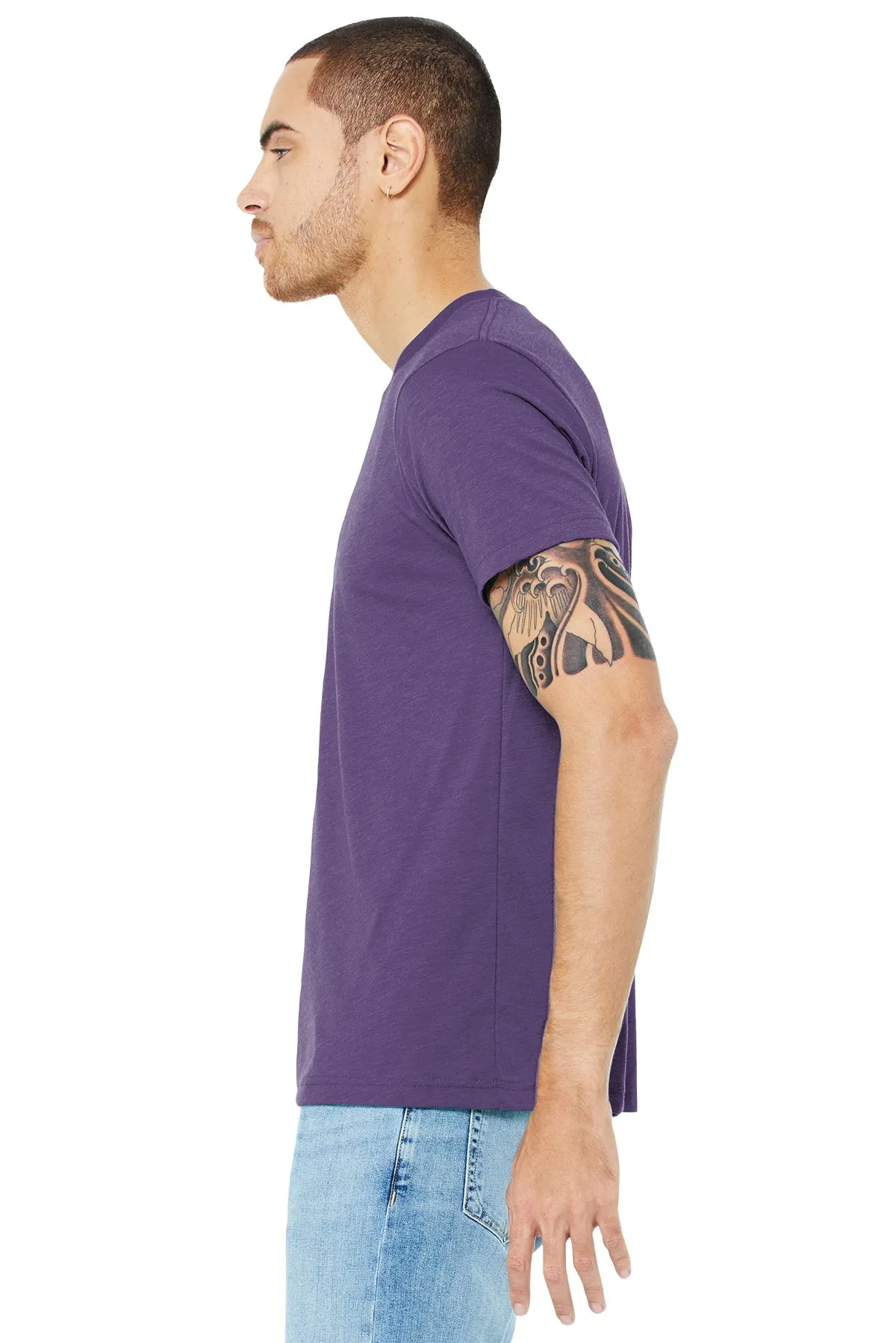 Bella Canvas Unisex Triblend T-Shirt, Purple