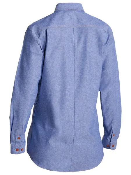 Bisley Womens Chambray Shirt L/S