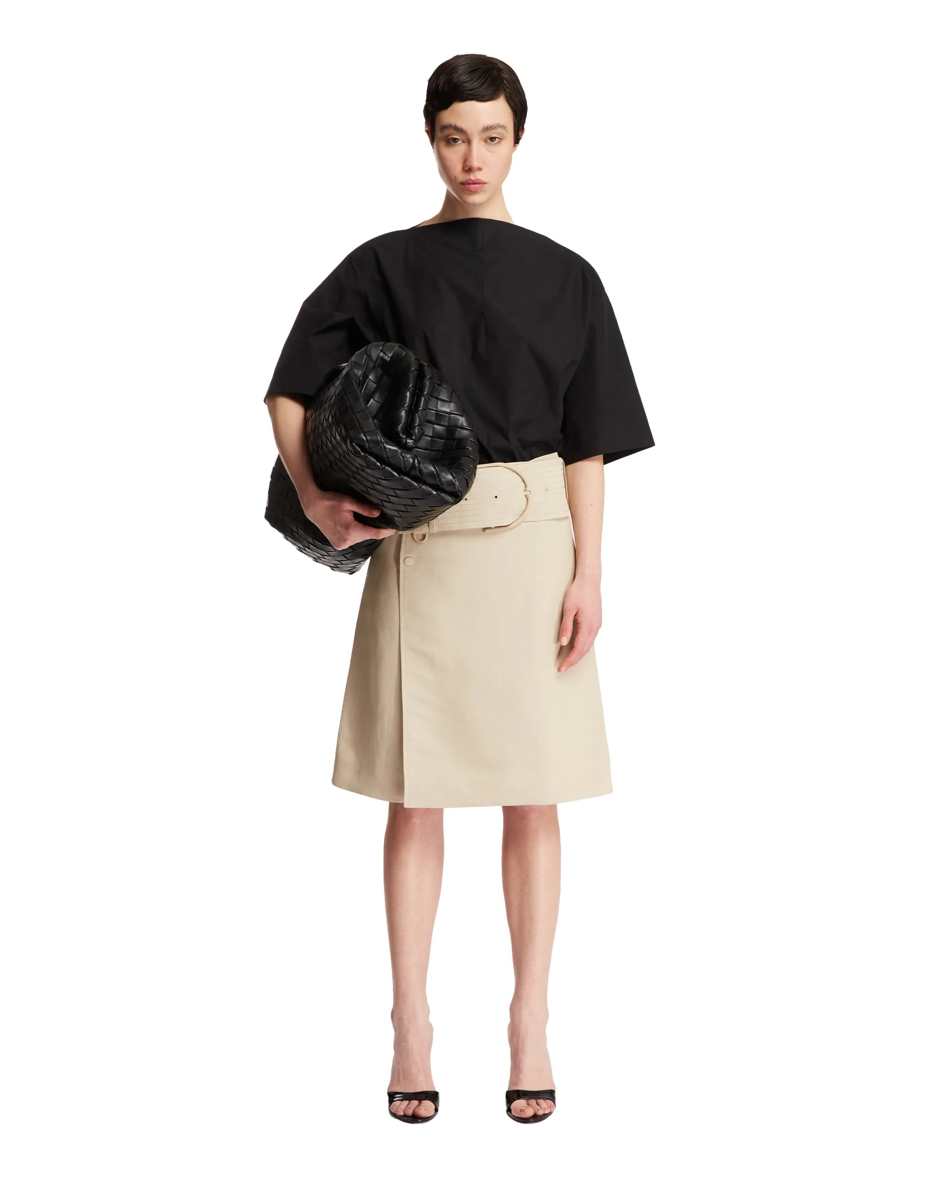 Black Cotton T-Shirt