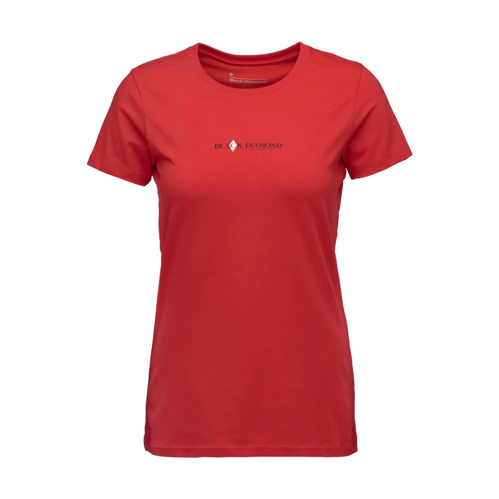 Black Diamond Women's Heritage Wordmark Tee