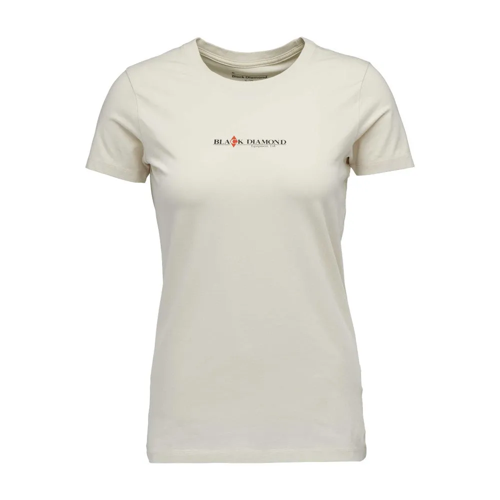 Black Diamond Women's Heritage Wordmark Tee