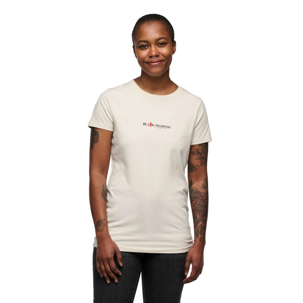 Black Diamond Women's Heritage Wordmark Tee