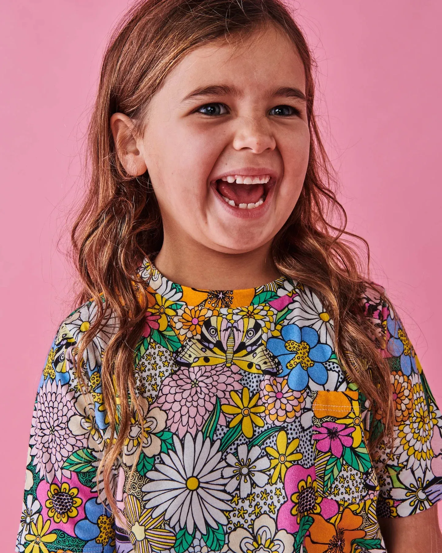 Bliss Floral Organic Cotton T’shirt