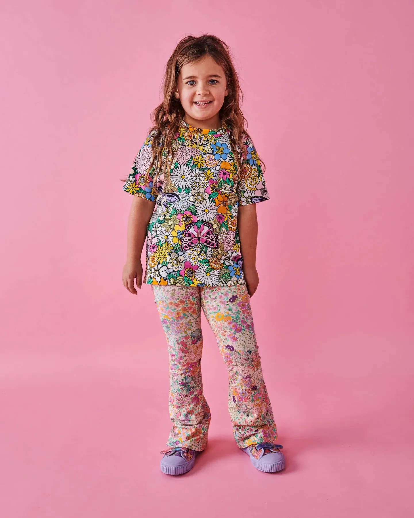 Bliss Floral Organic Cotton T’shirt