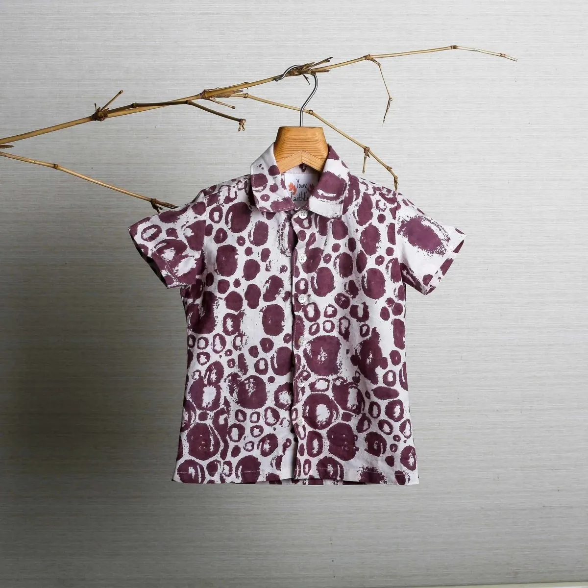 Boys Donald Shirt - Berry Purple