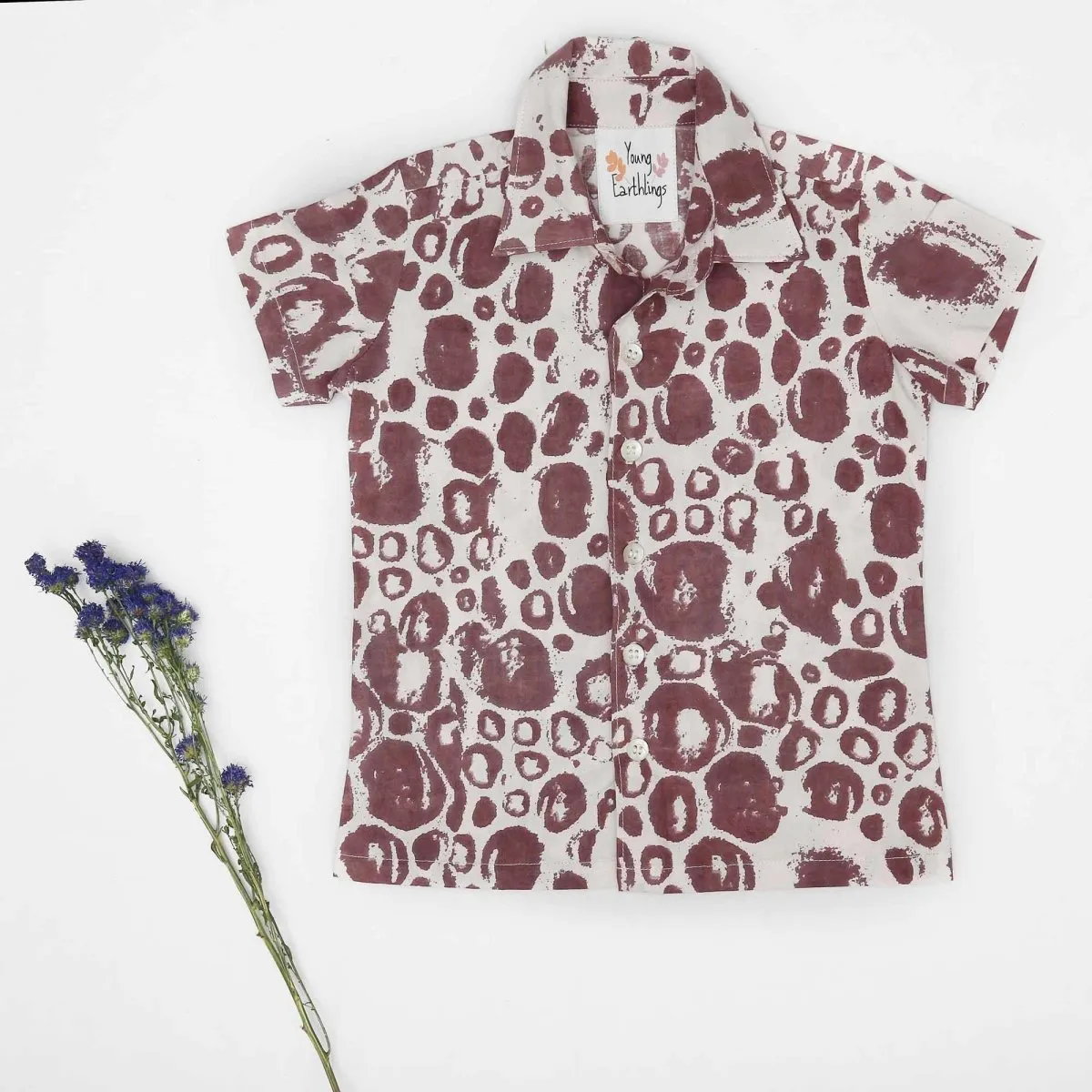 Boys Donald Shirt - Berry Purple