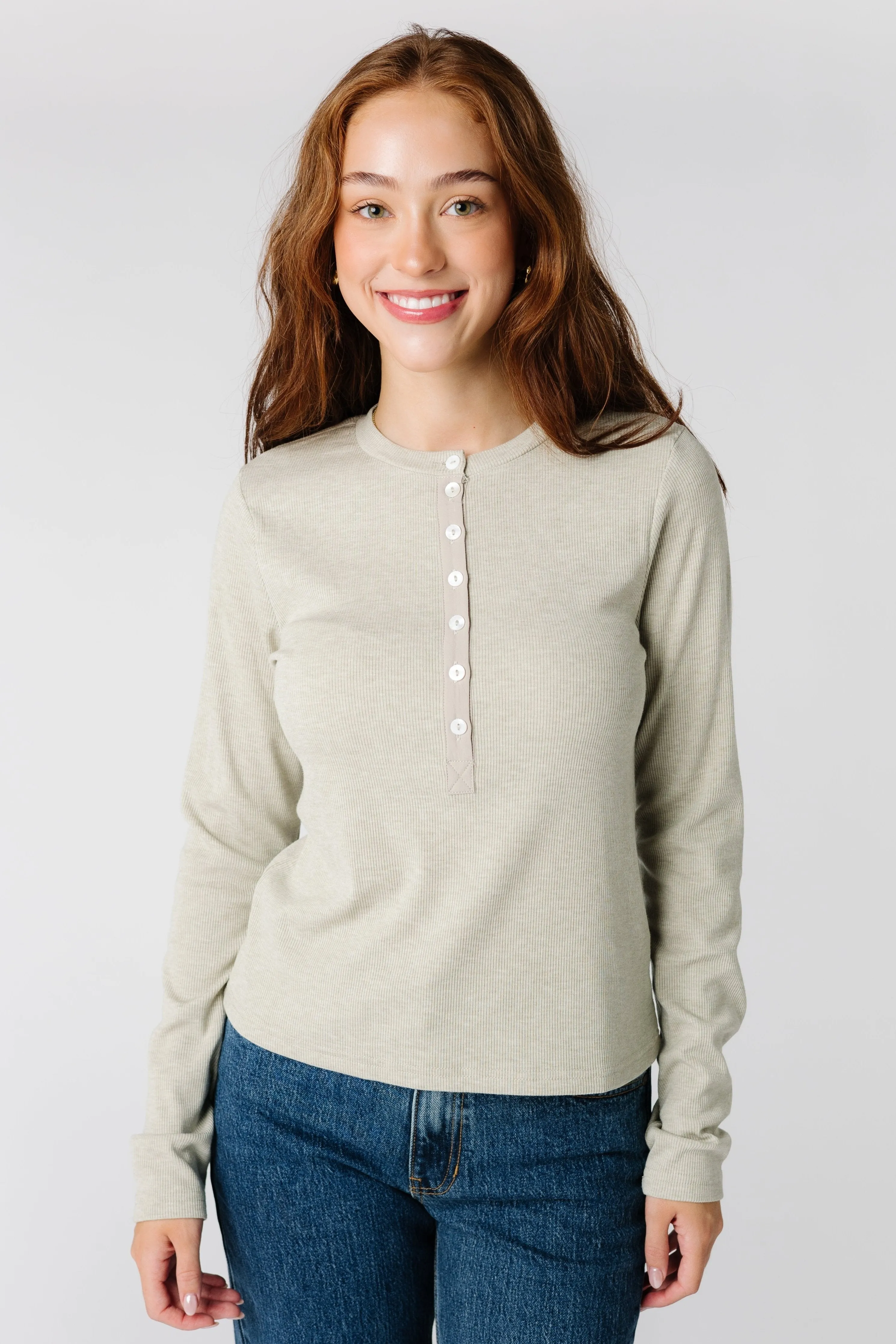 Button Down Henley