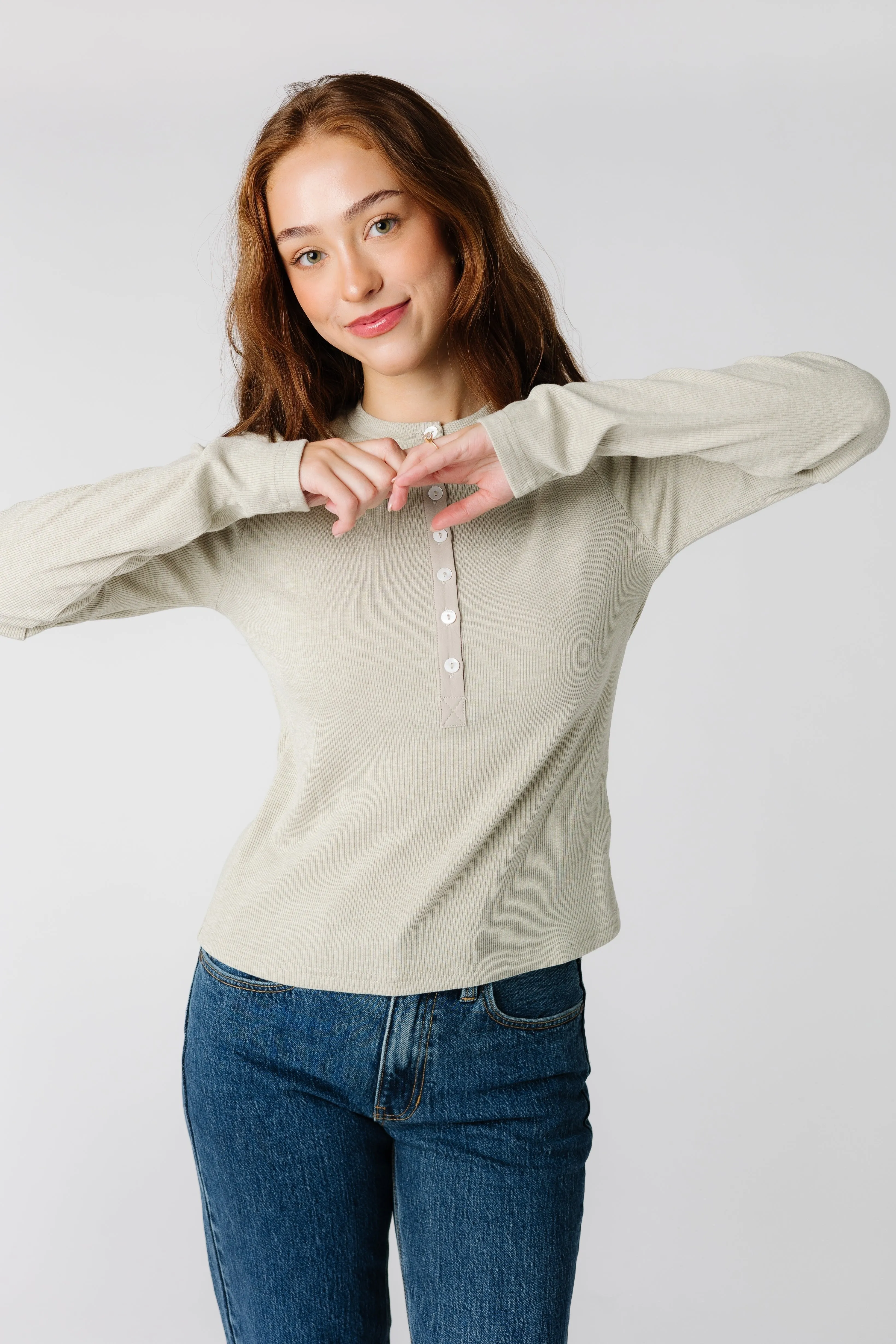 Button Down Henley