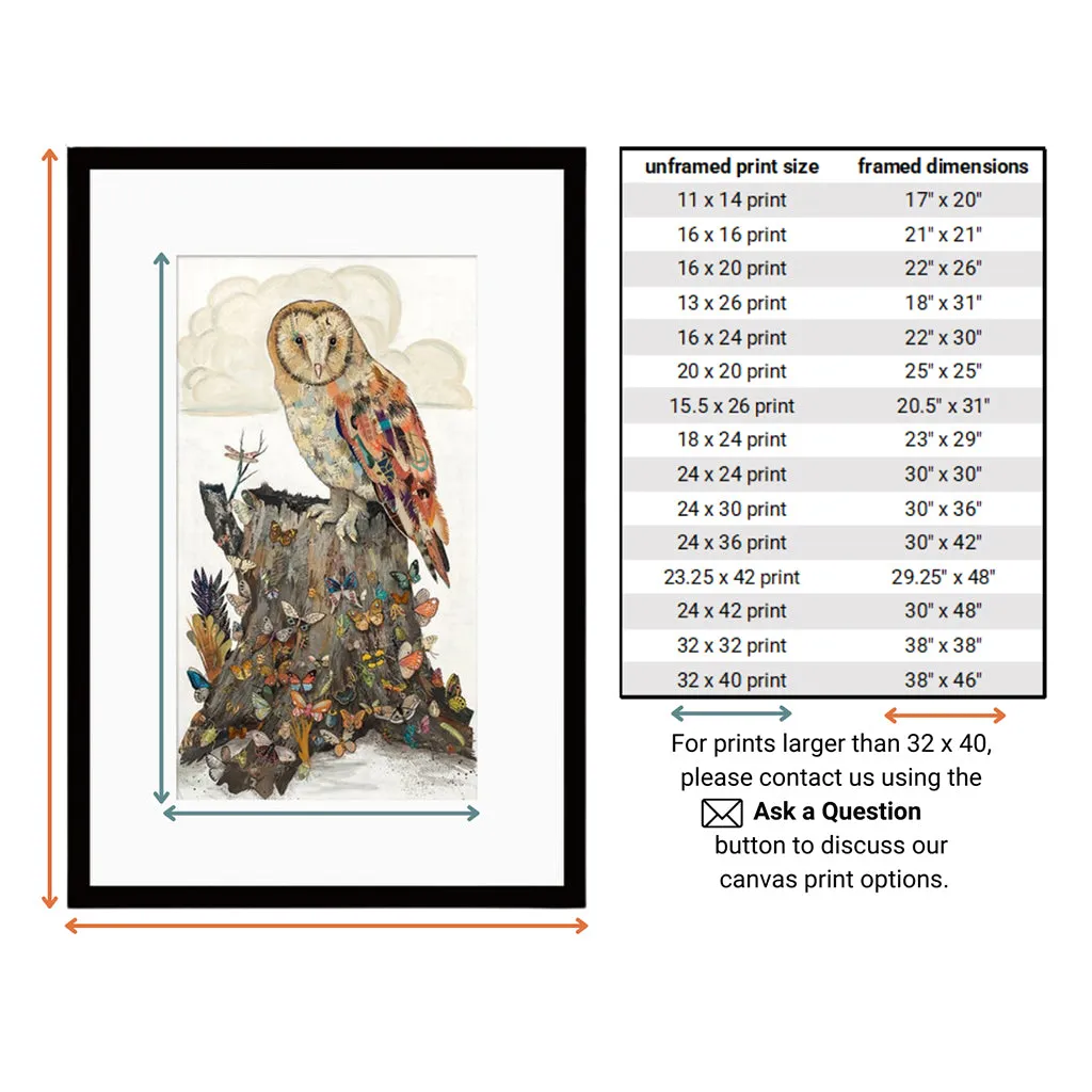 CANYON CREEK ANGEL limited edition paper print