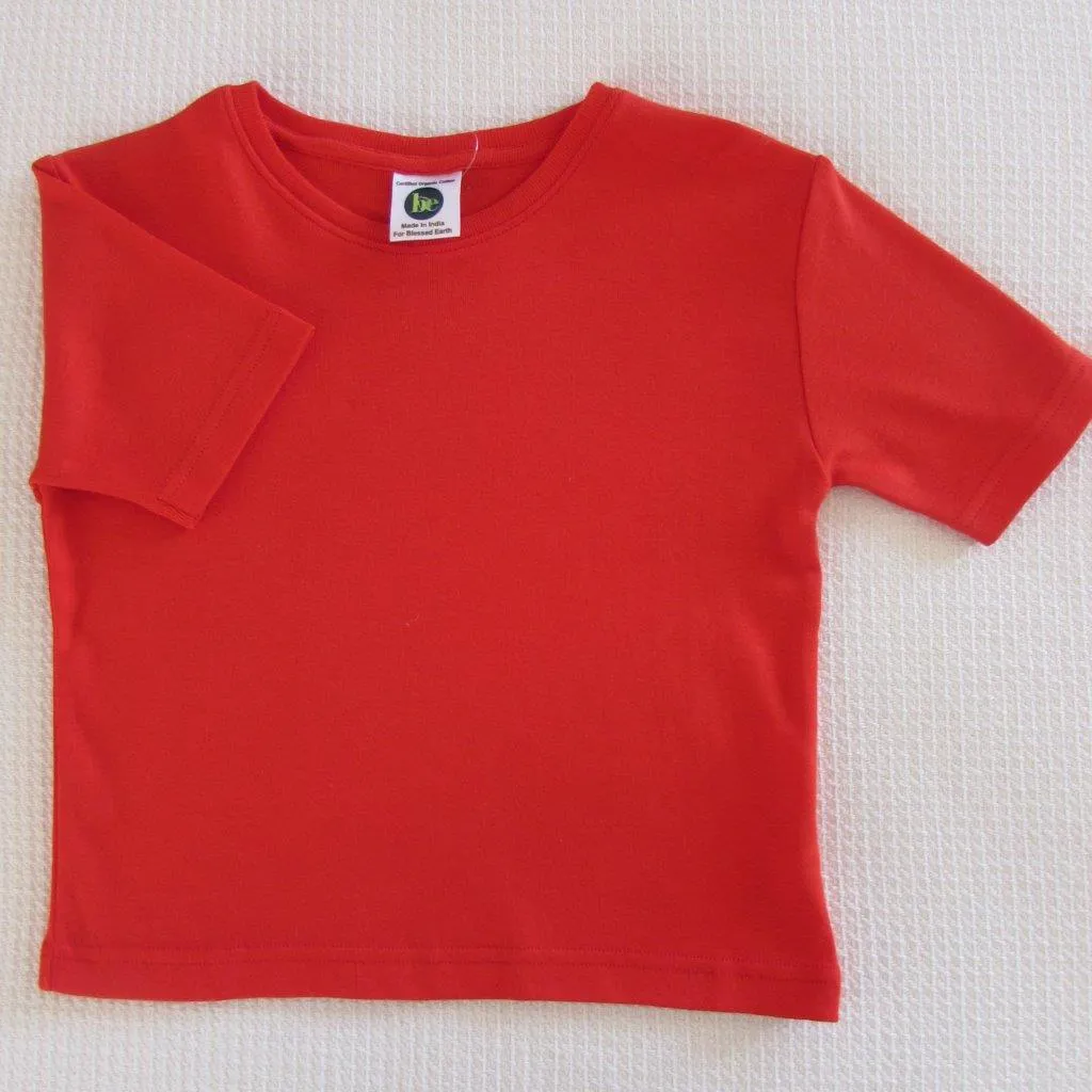 Childrens Short Sleeve Crew
