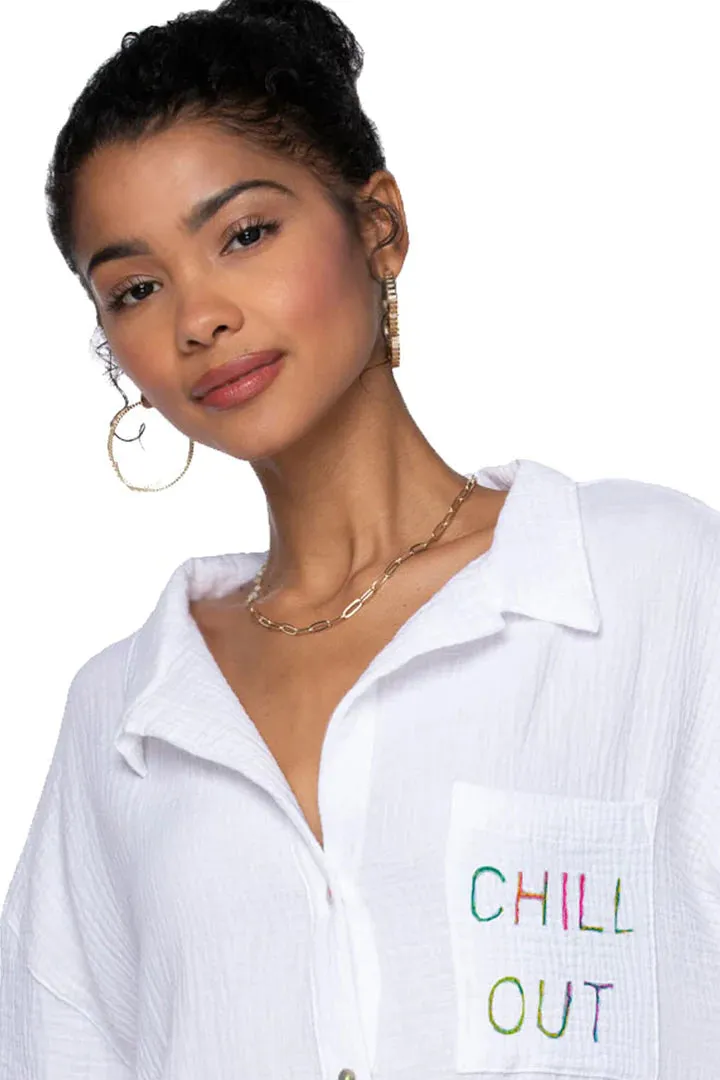 Chill Out Button Up