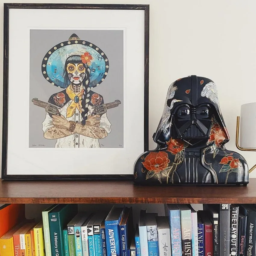 COWGIRL (BISON) limited edition paper print