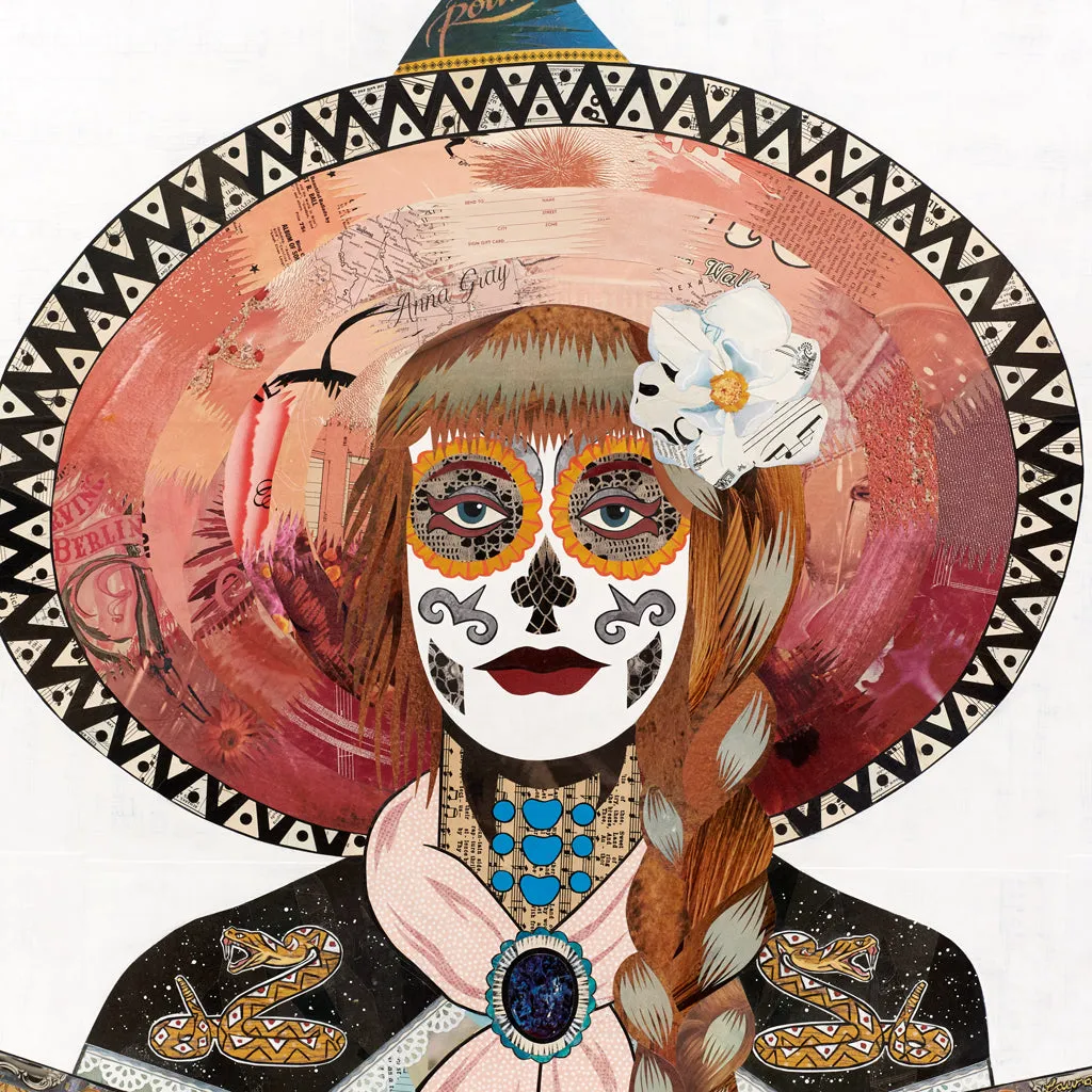 CUSTOM VAQUERA SUDOESTE original paper collage