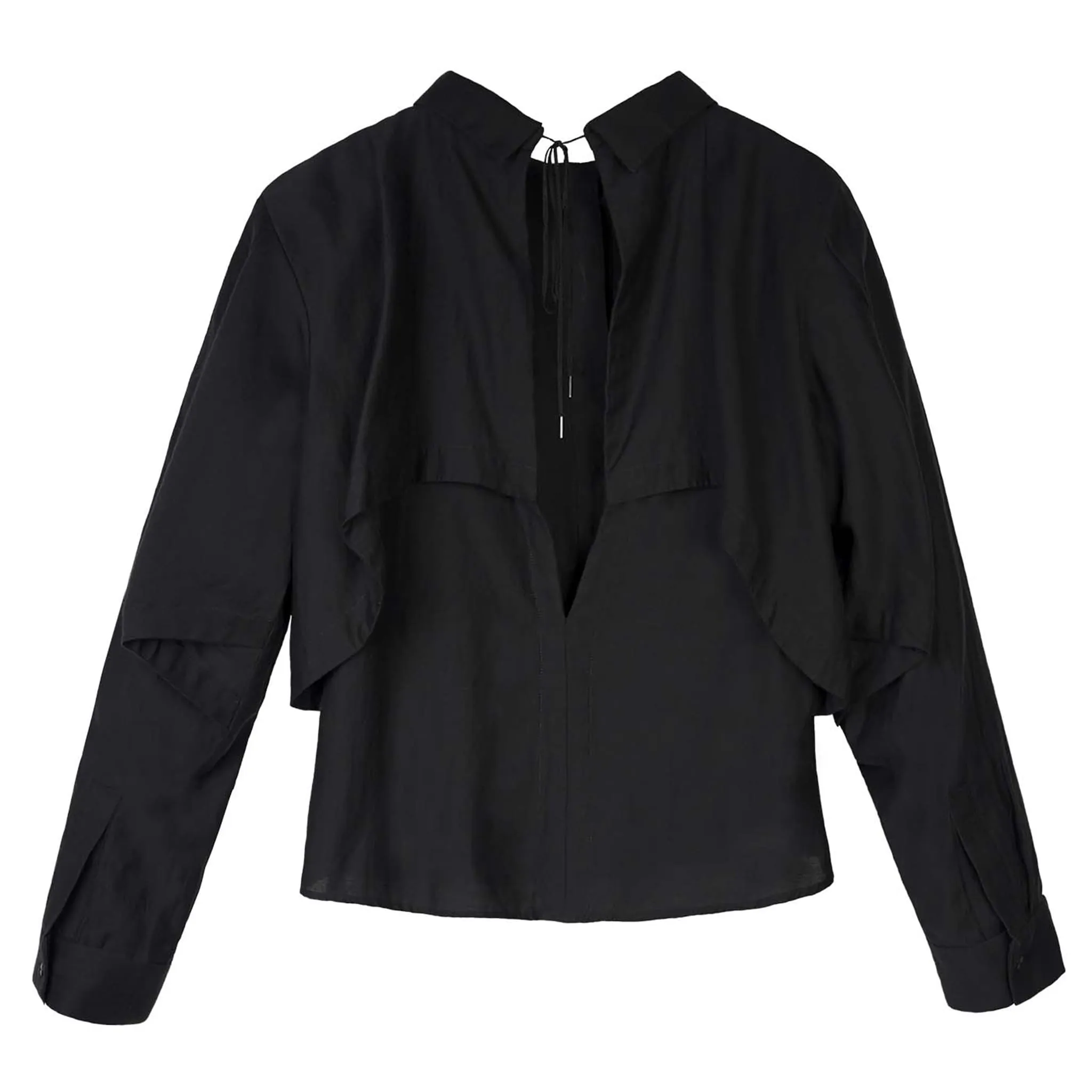 Deconstructed Back-Hallowed Shirt