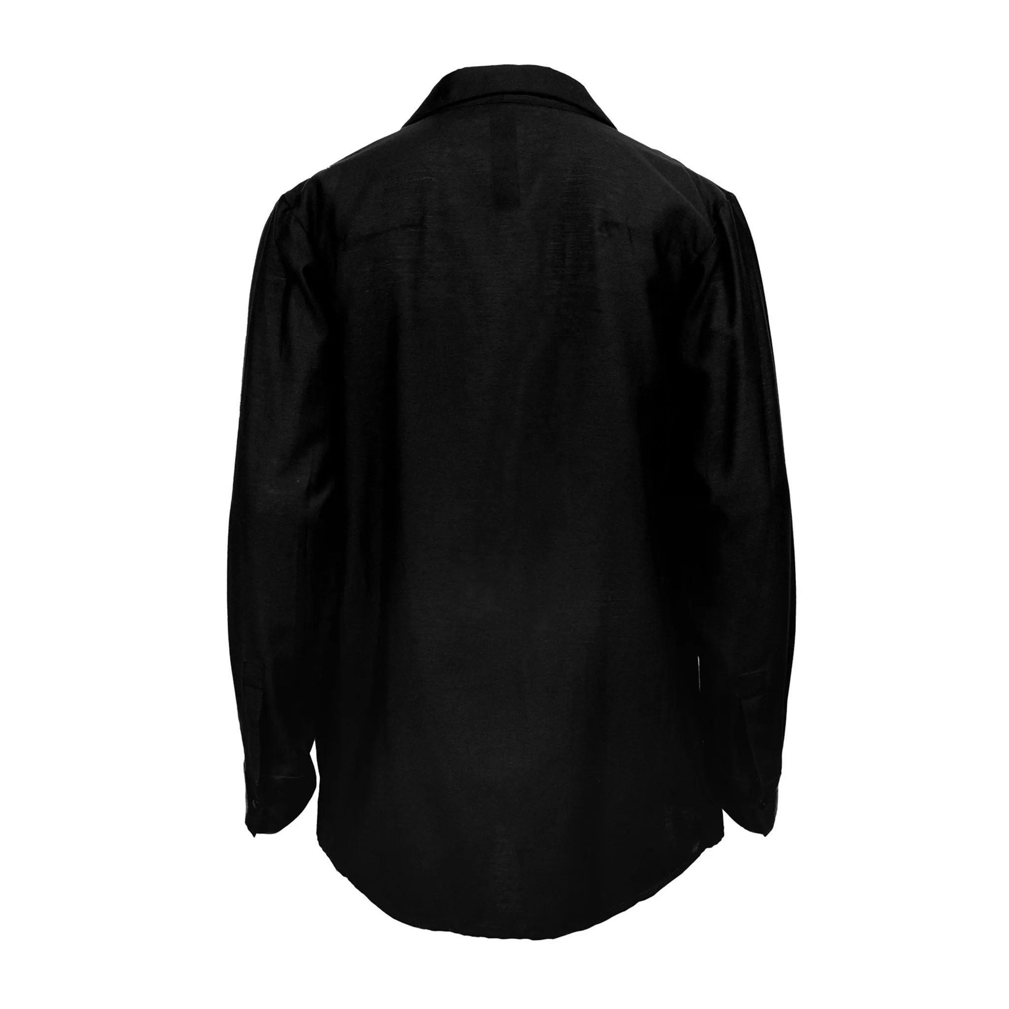 Deconstructed Collar Tie Shirt