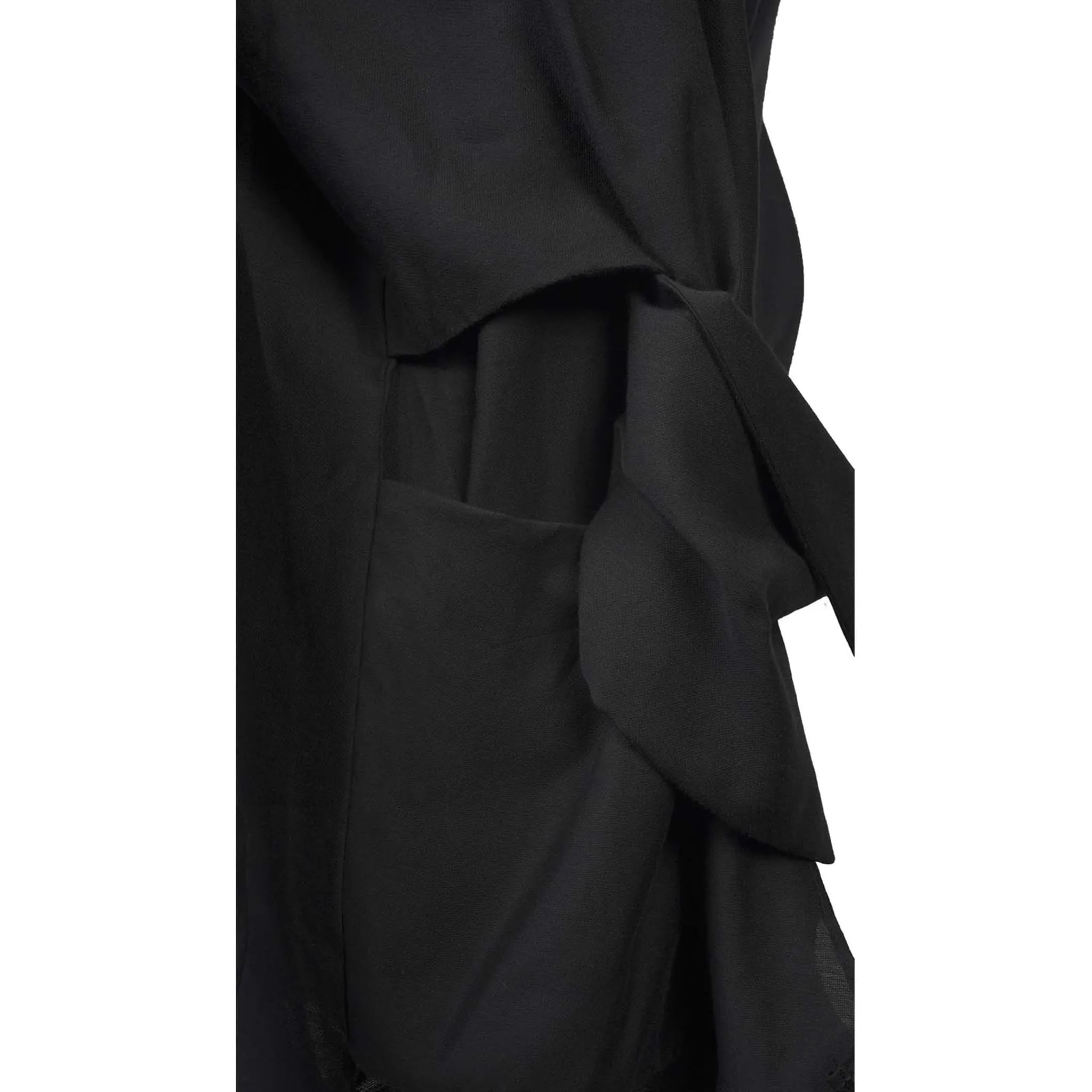 Deconstructed Twisted-Corset Shirt