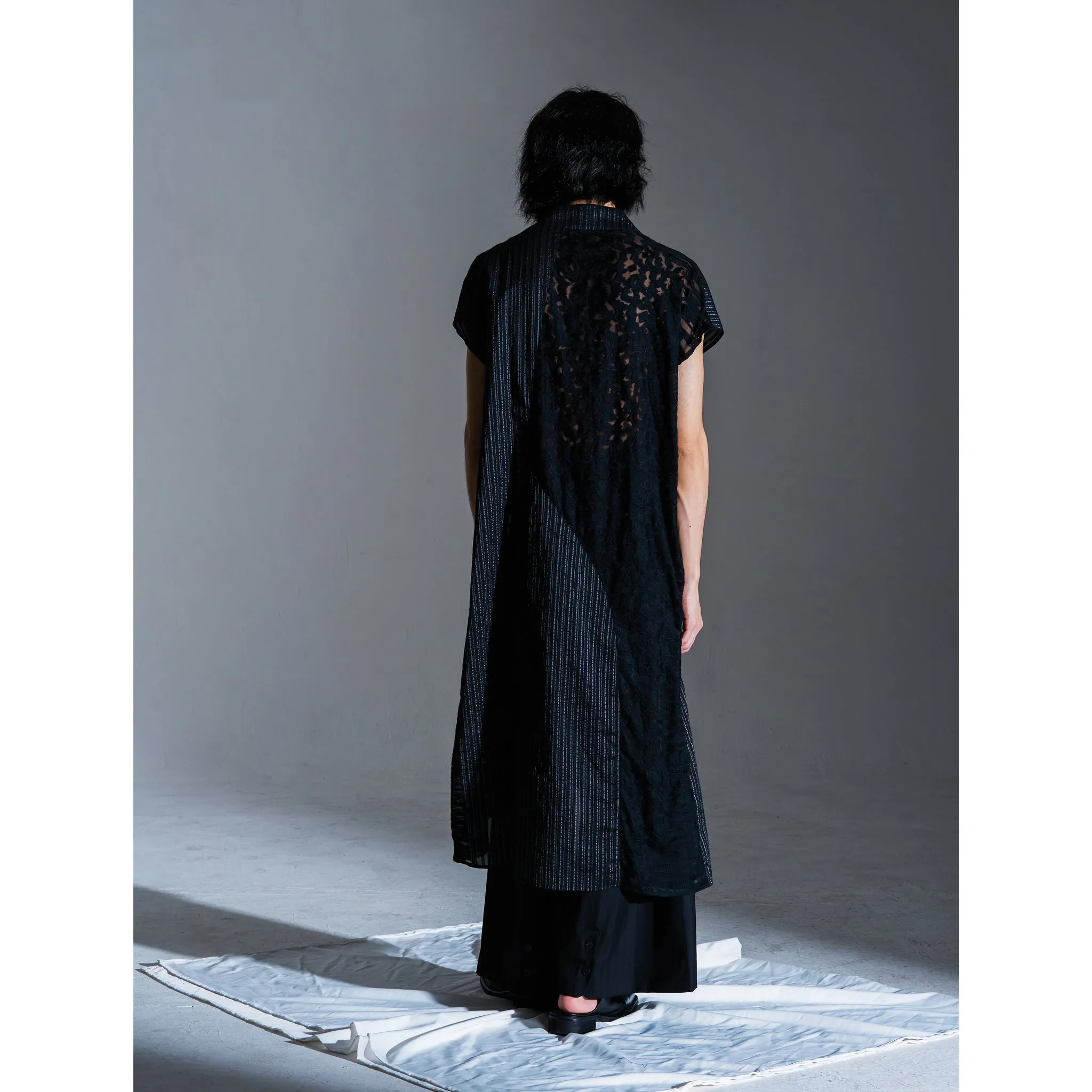 DRESS LACE LONG SHIRT