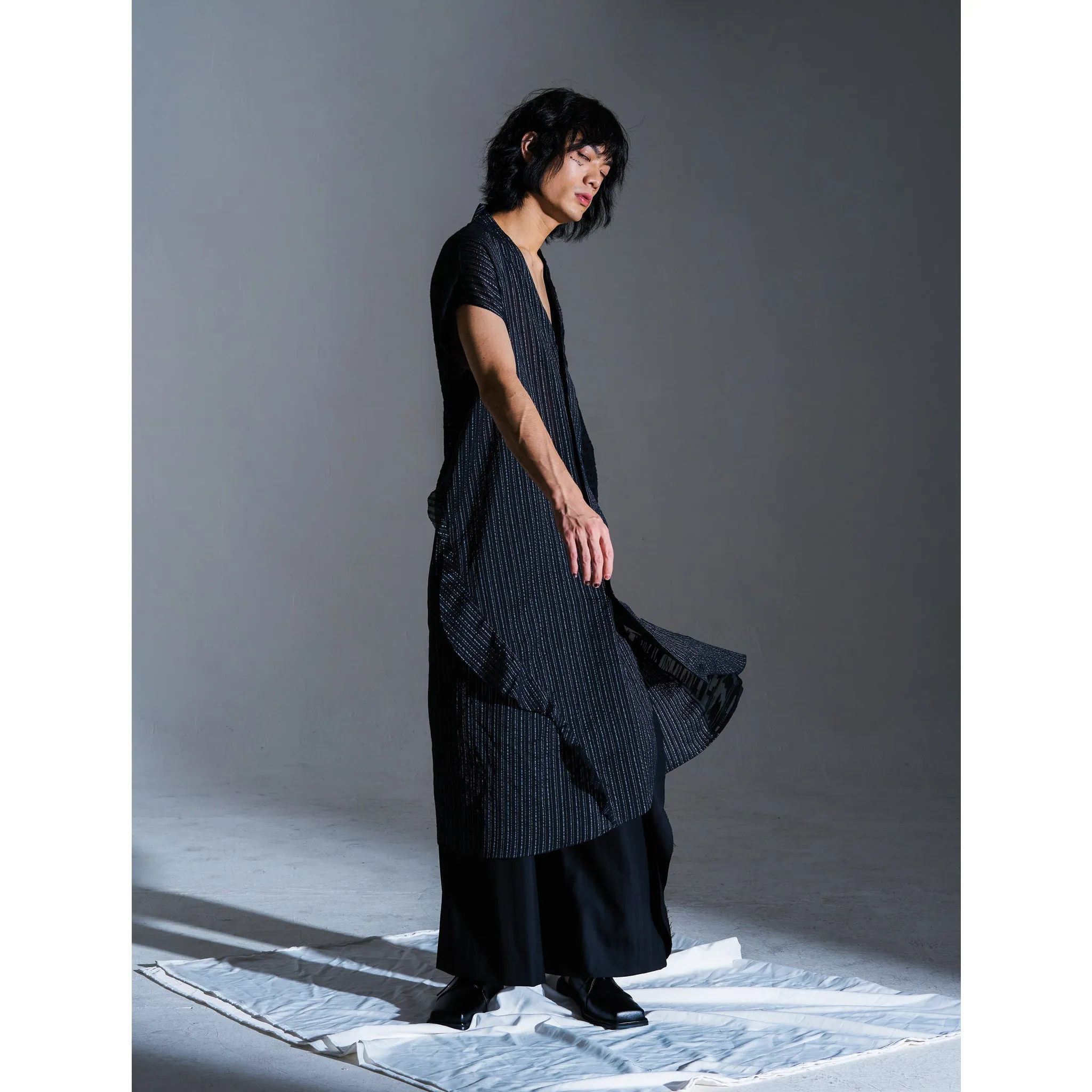 DRESS LACE LONG SHIRT