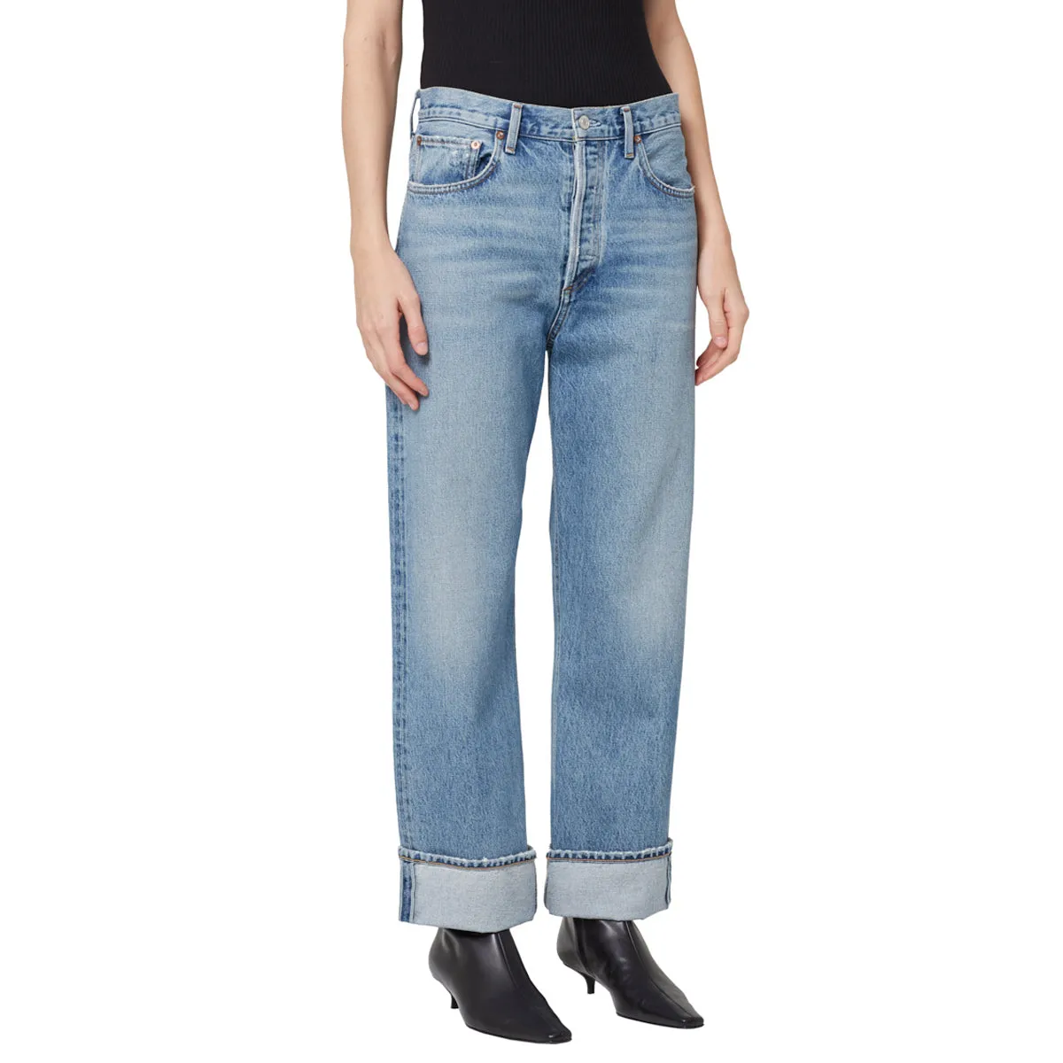 Fran Jean Low Slung Easy Strt