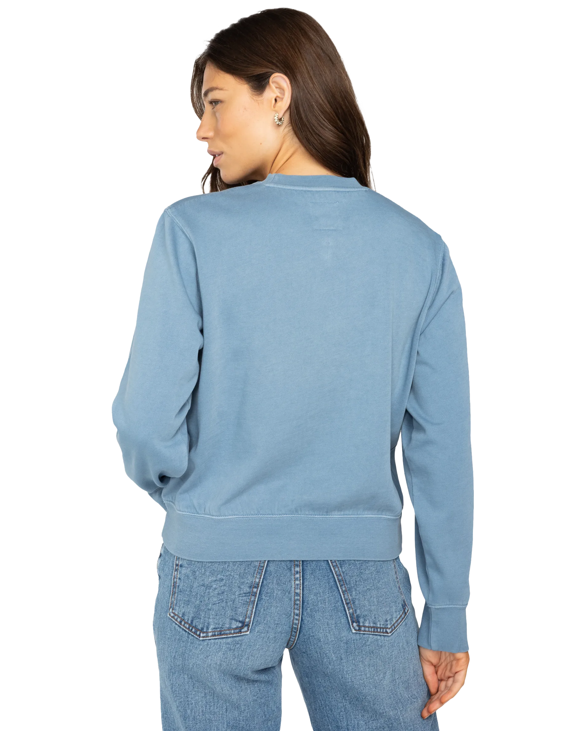 From Paradise Sweatshirt in Blue Shadow