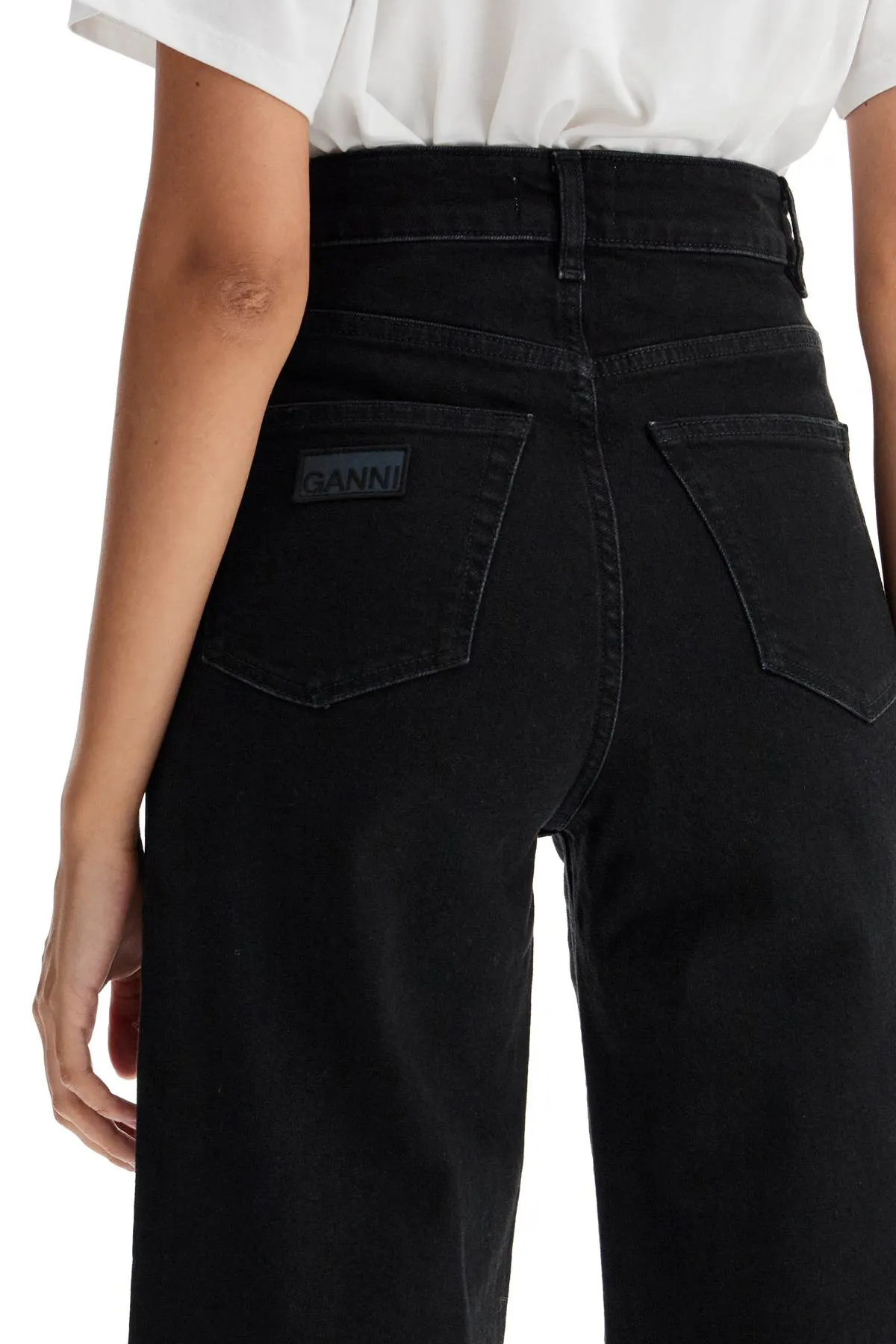 GANNI stretch denim jeans for men named and