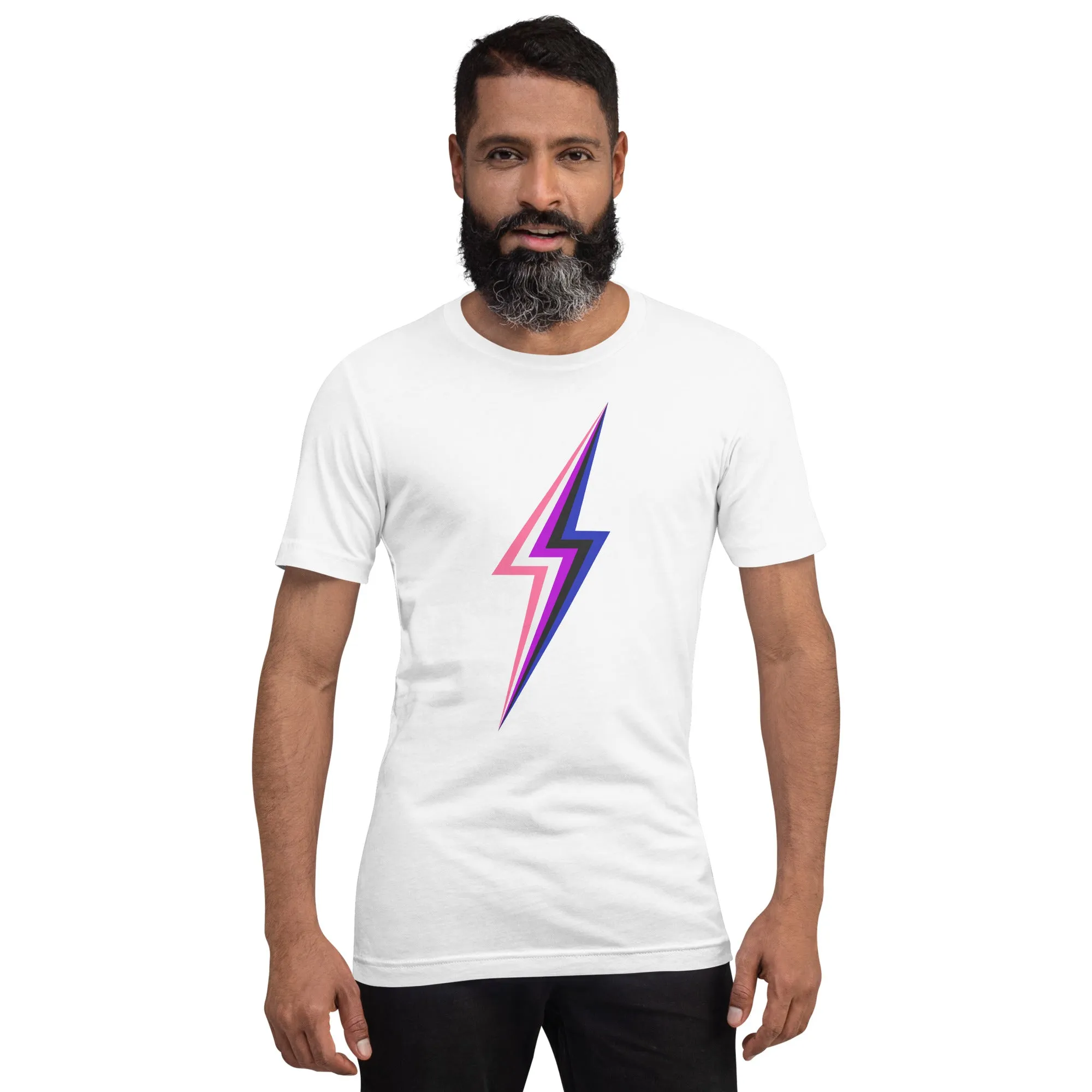 Gender-Fluid Lightning T-Shirt
