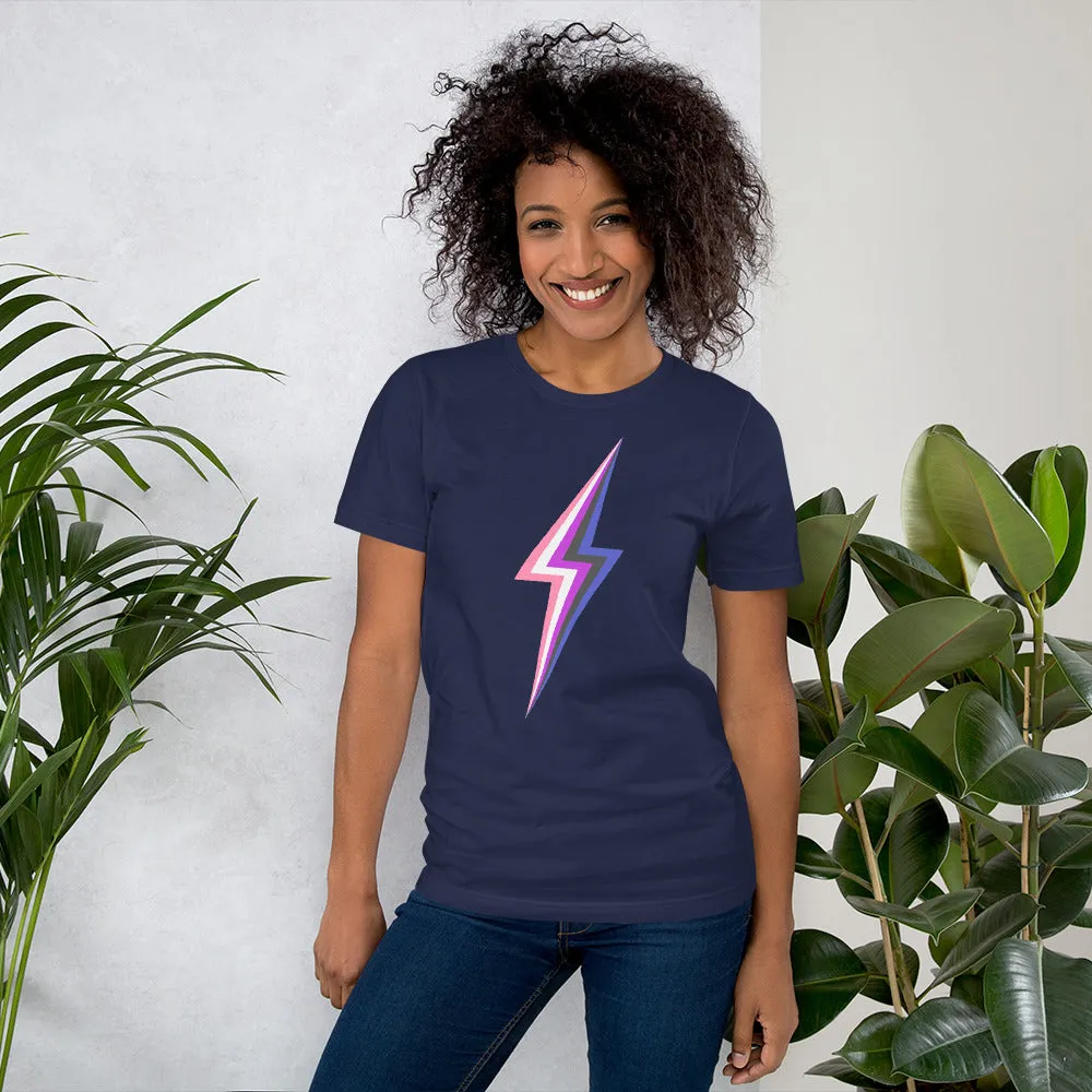 Gender-Fluid Lightning T-Shirt