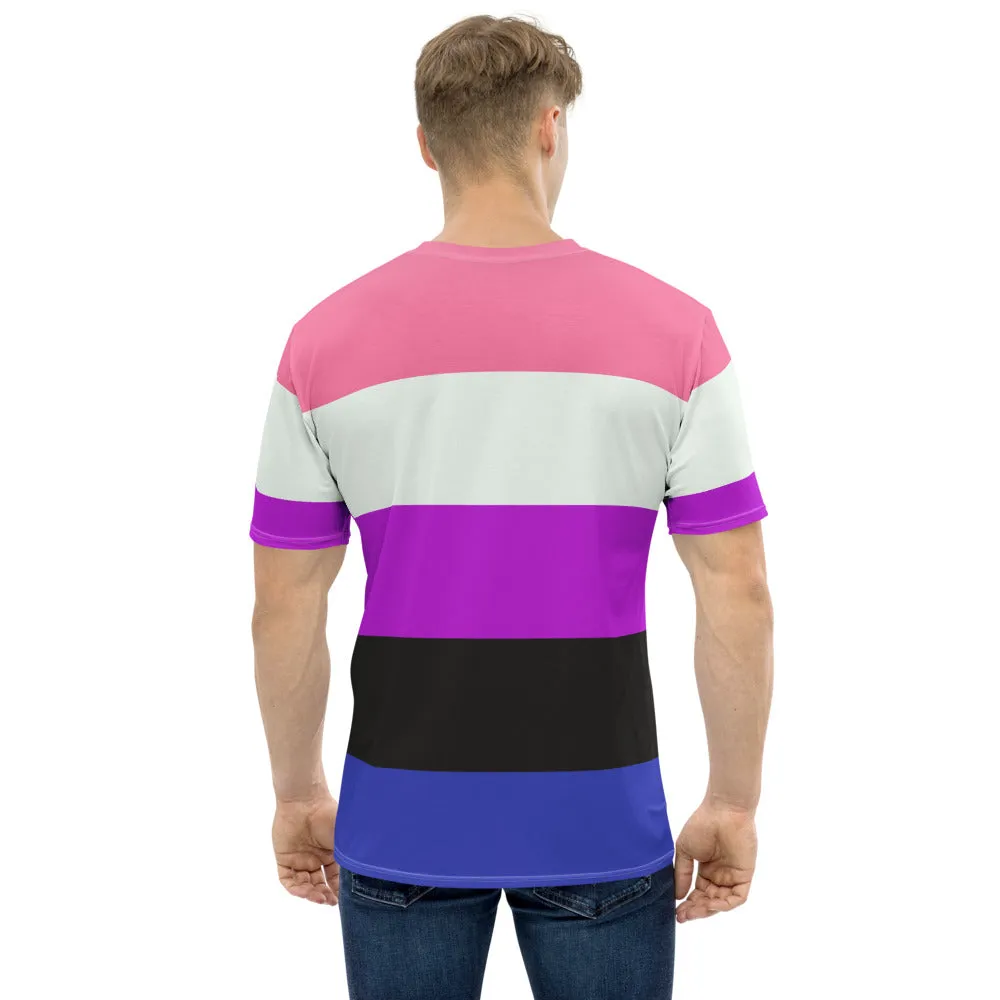 Gender Fluid Pride Flag T-shirt