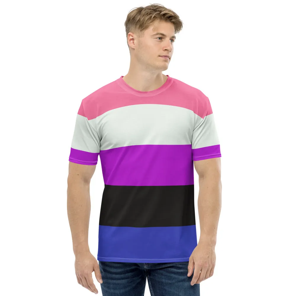 Gender Fluid Pride Flag T-shirt