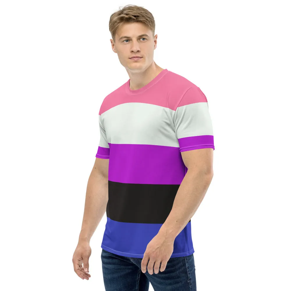 Gender Fluid Pride Flag T-shirt