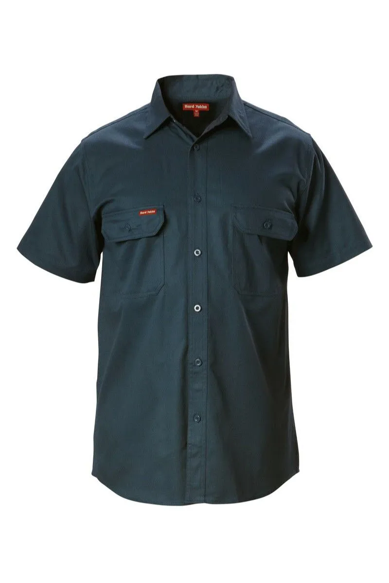 Hard Yakka Mens S/S Drill Shirt