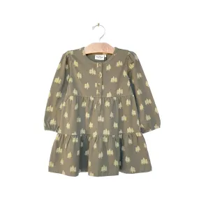 Henley Dress Jersey: Olive