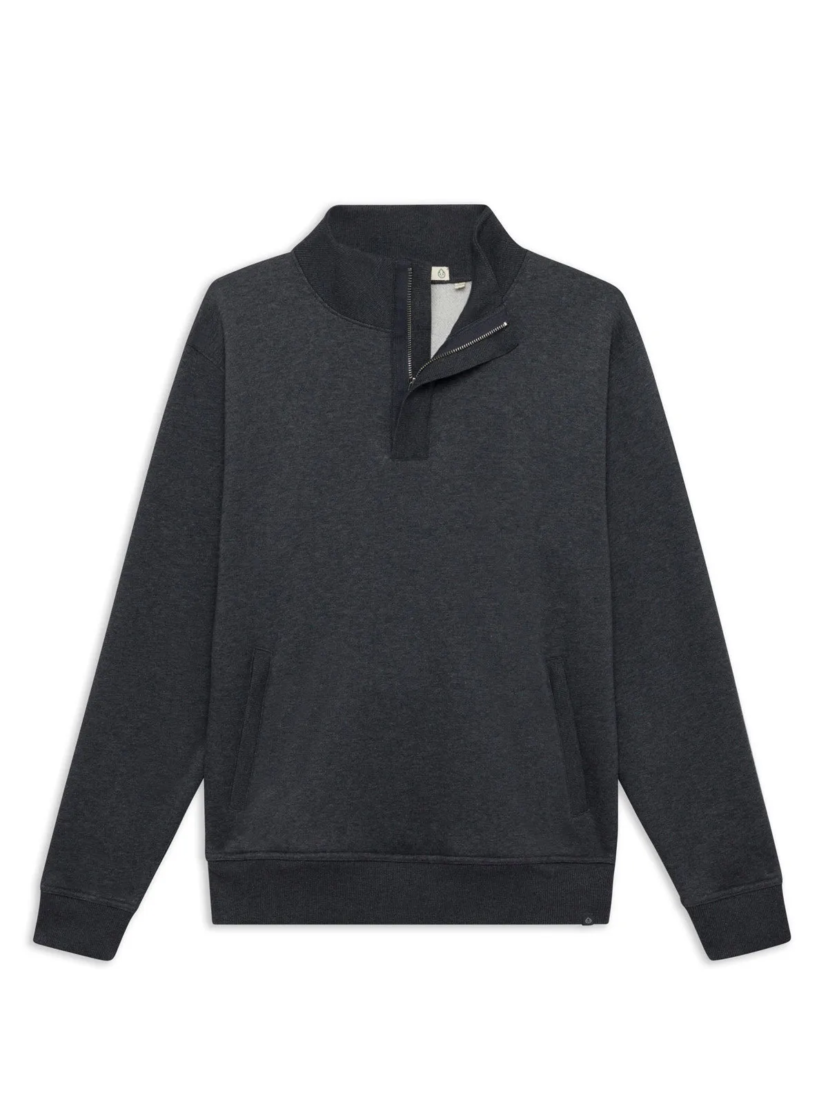 Hudson Fleece Henley Pullover Sweatshirt