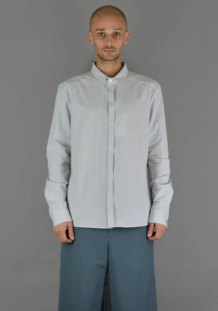 INDIVIDUAL SENTIMENTS SH3-LC27 LONG SLEEVE SHIRT BOTANICAL BLUE