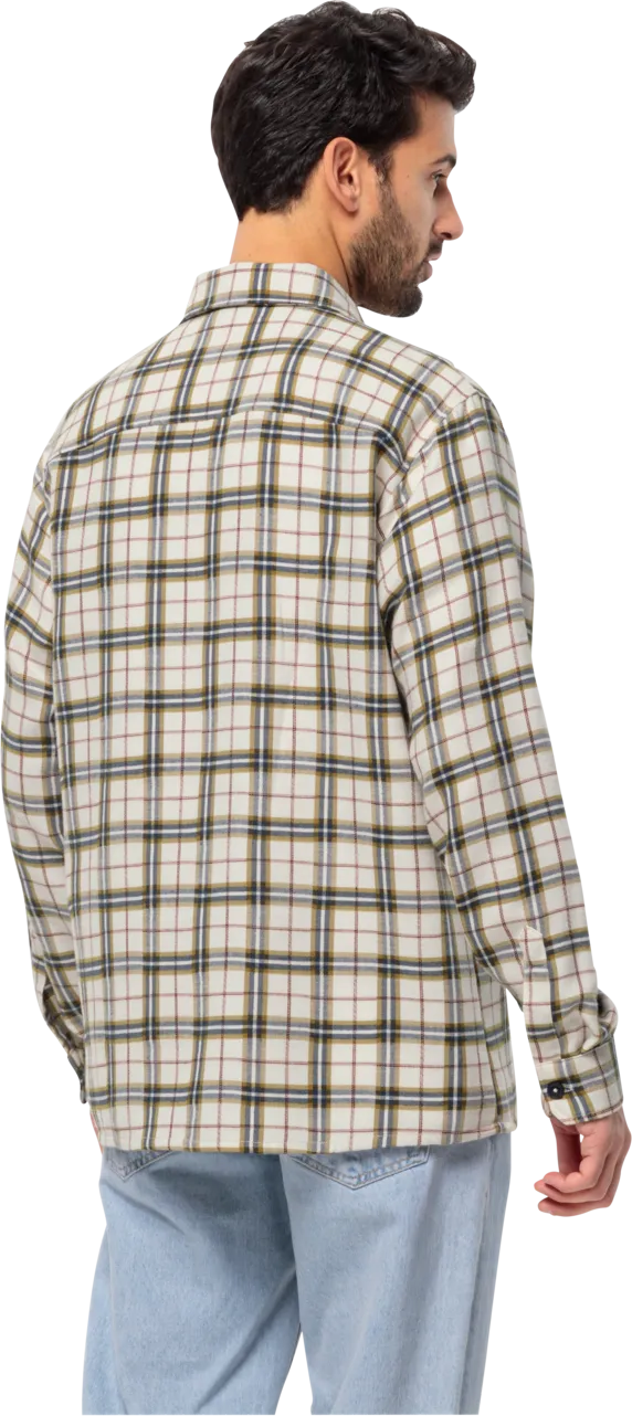 Jack Wolfskin Men&#x27;s Morgenluft Shirt Cotton White 41 | Buy Jack Wolfskin Men&#x27;s Morgenluft Shirt Cotton White 41 here | Outnorth