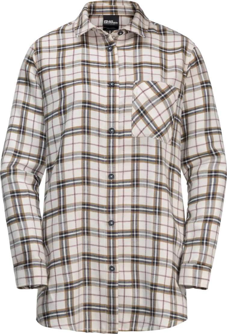 Jack Wolfskin Women&#x27;s Morgenluft Shirt Cotton White 41 | Buy Jack Wolfskin Women&#x27;s Morgenluft Shirt Cotton White 41 here | Outnorth